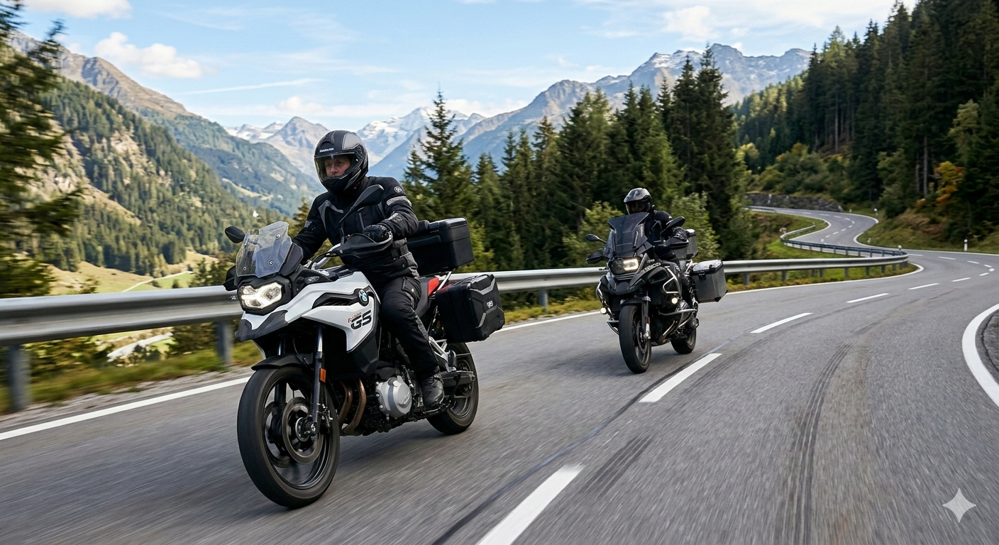 BMW Motorcycle Tour: Vienna & Vienna Woods with Safety Instructor