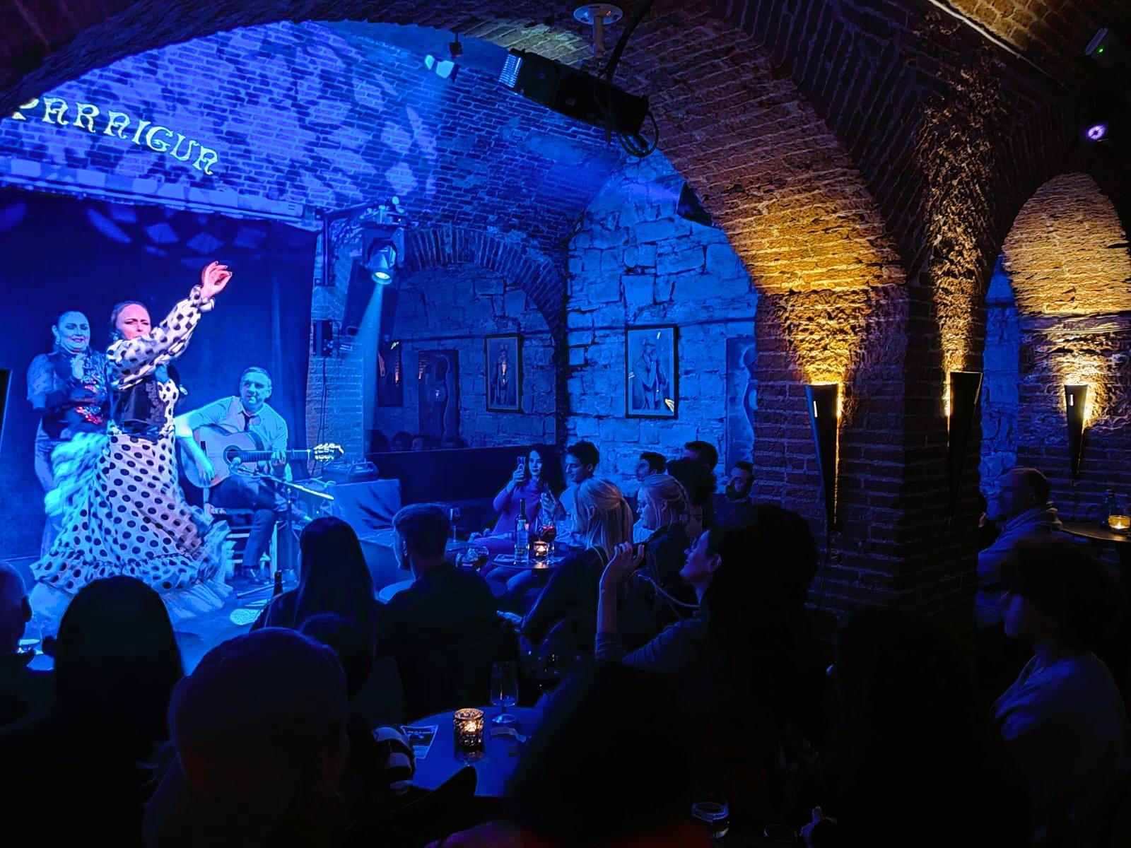 Intimate Flamenco Performance at El Paraigua's Historic Cellar
