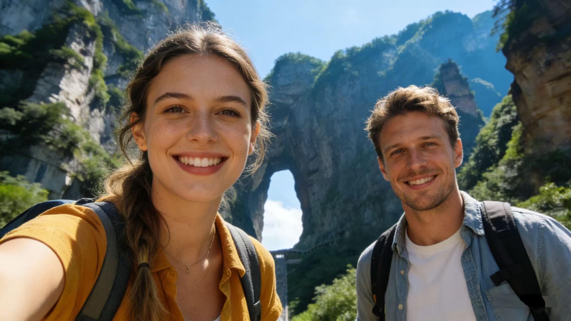 Zhangjiajie Glass Bridge & Tianmen Mountain Day Tour