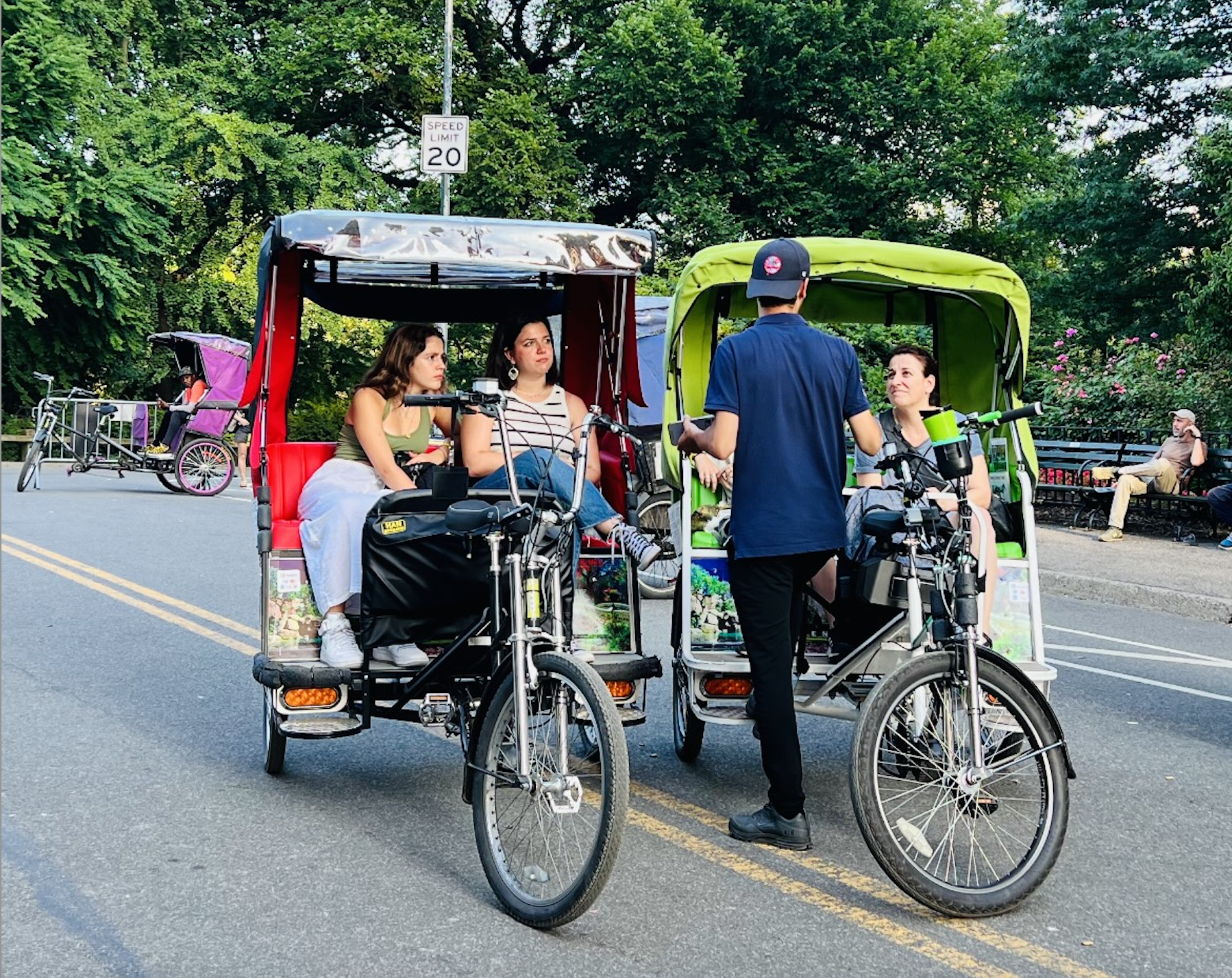 Central Park Pedicab Sightseeing Tour