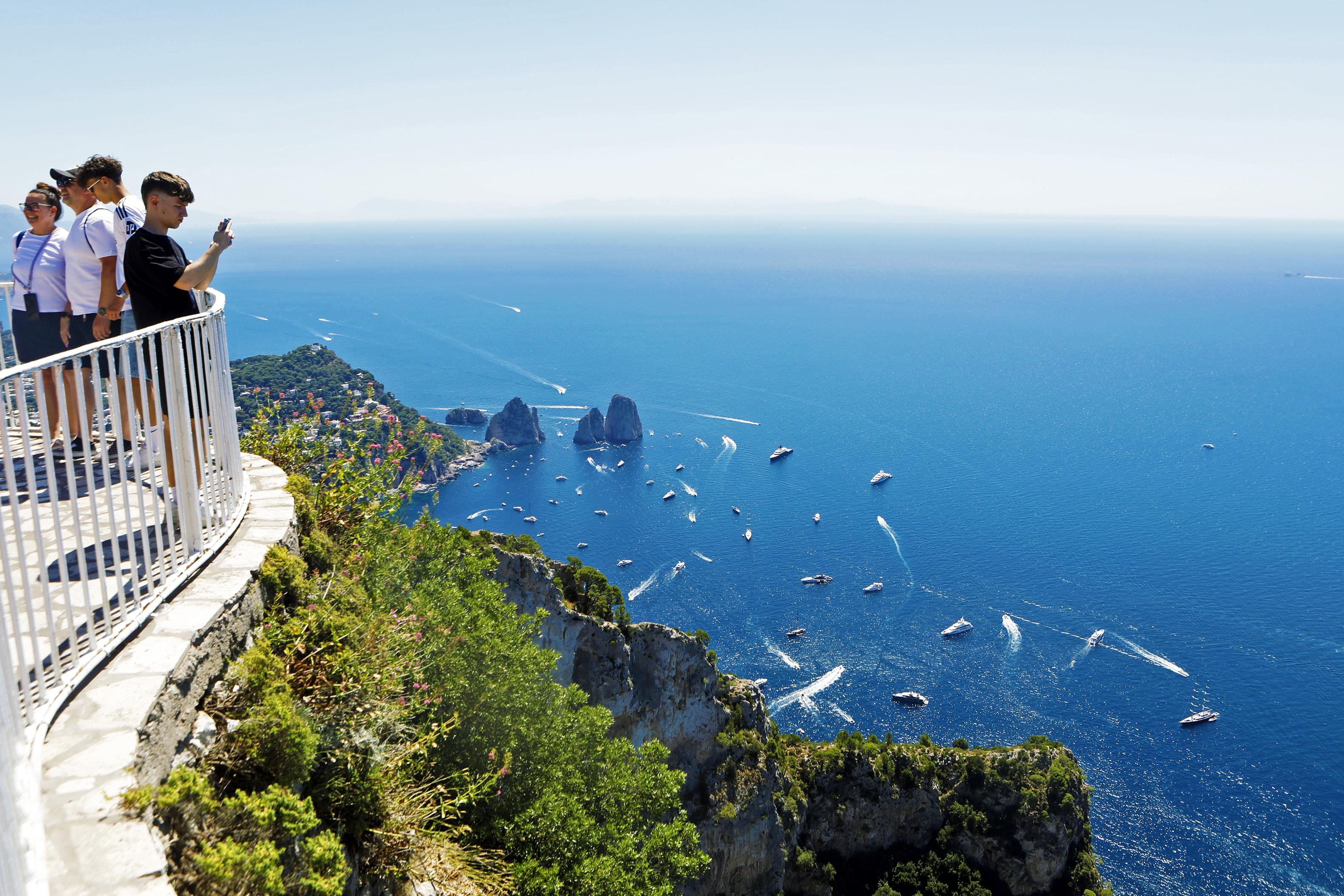 Capri & Anacapri Full-Day Tour by Boat and Land