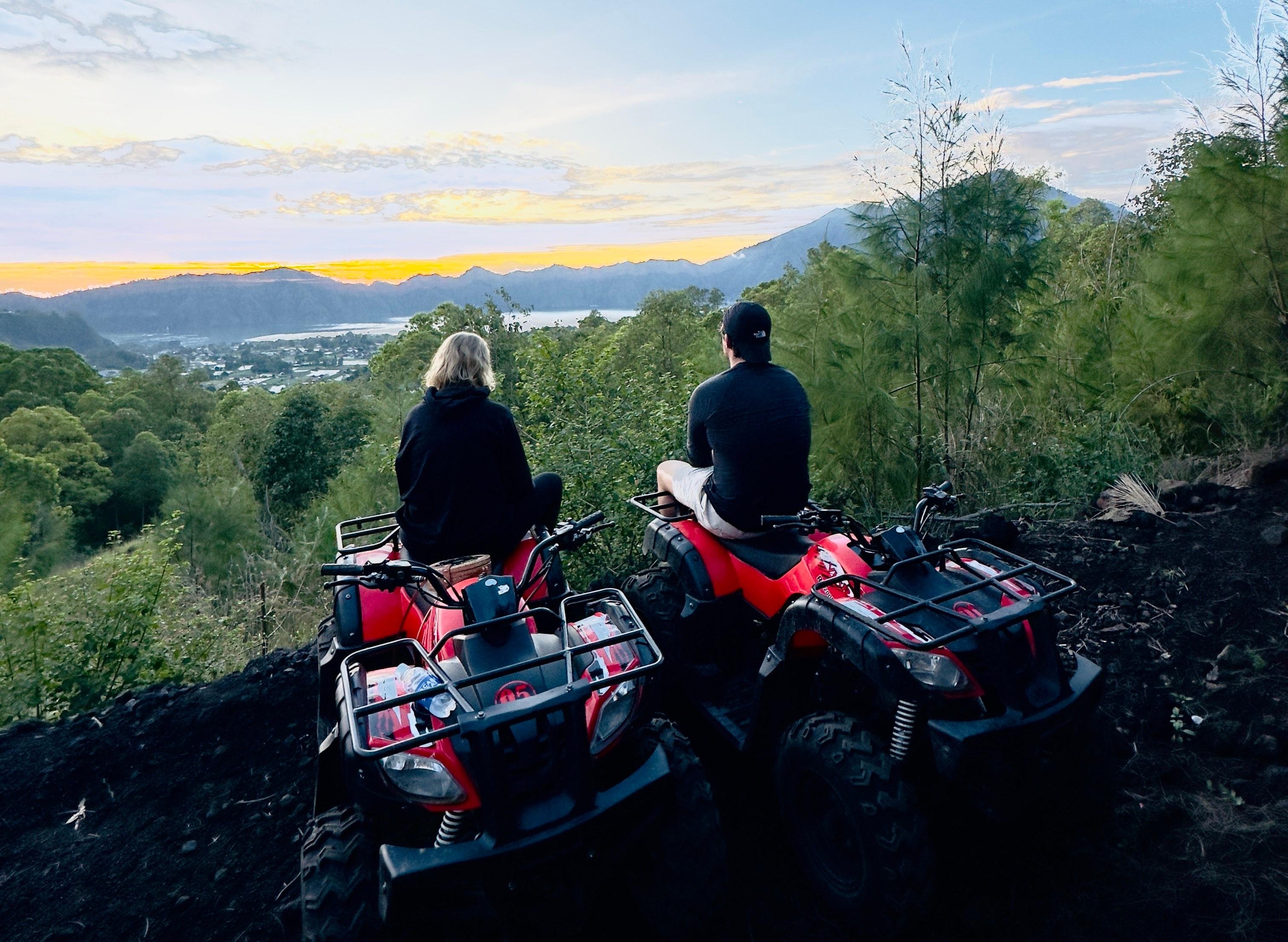 Mount Batur ATV Sunrise, Breakfast & Hot Spring Adventure