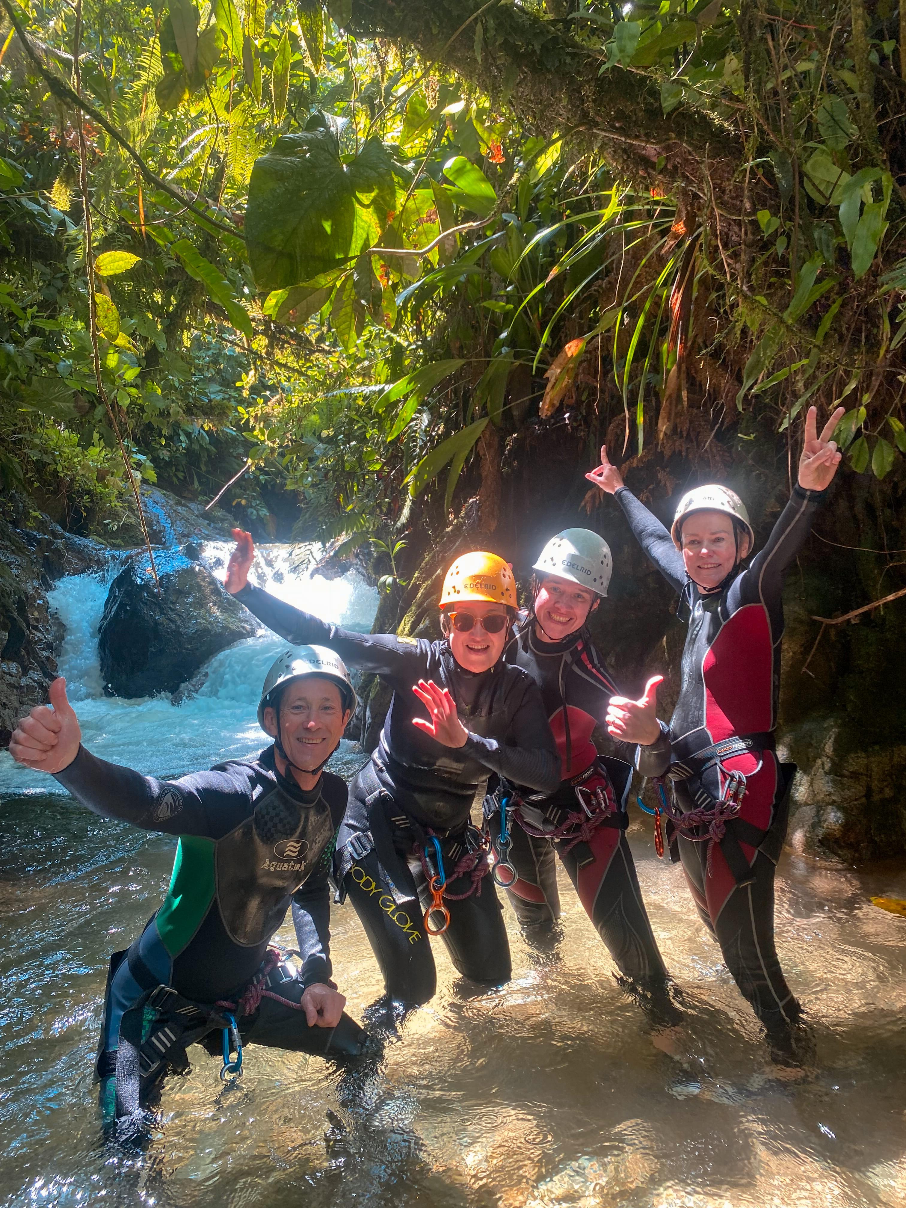 Cashaurco Extreme Canyoning from Baños de Agua Santa