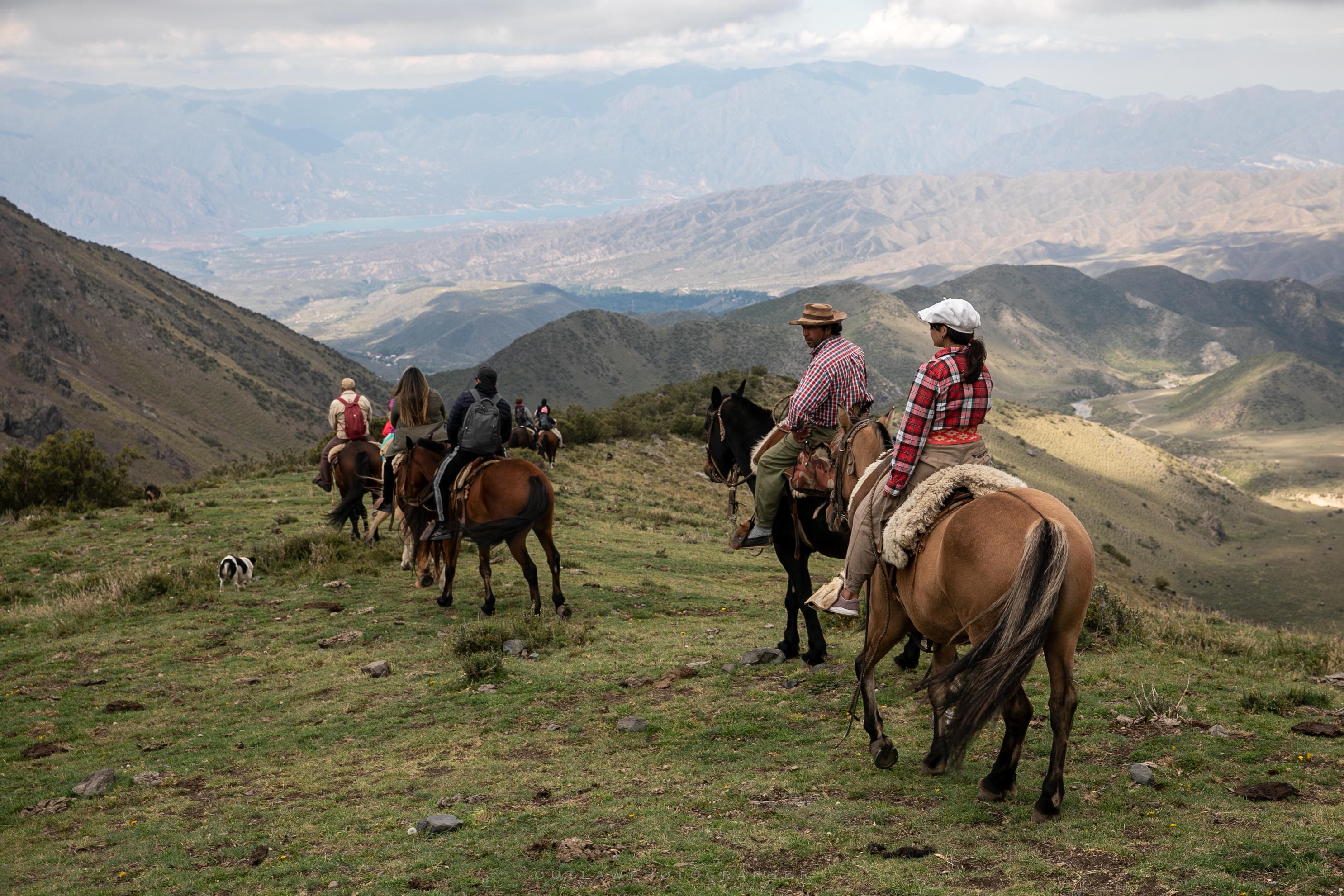Sunset Horseback Ride in the Andes with Wine & Charcuterie