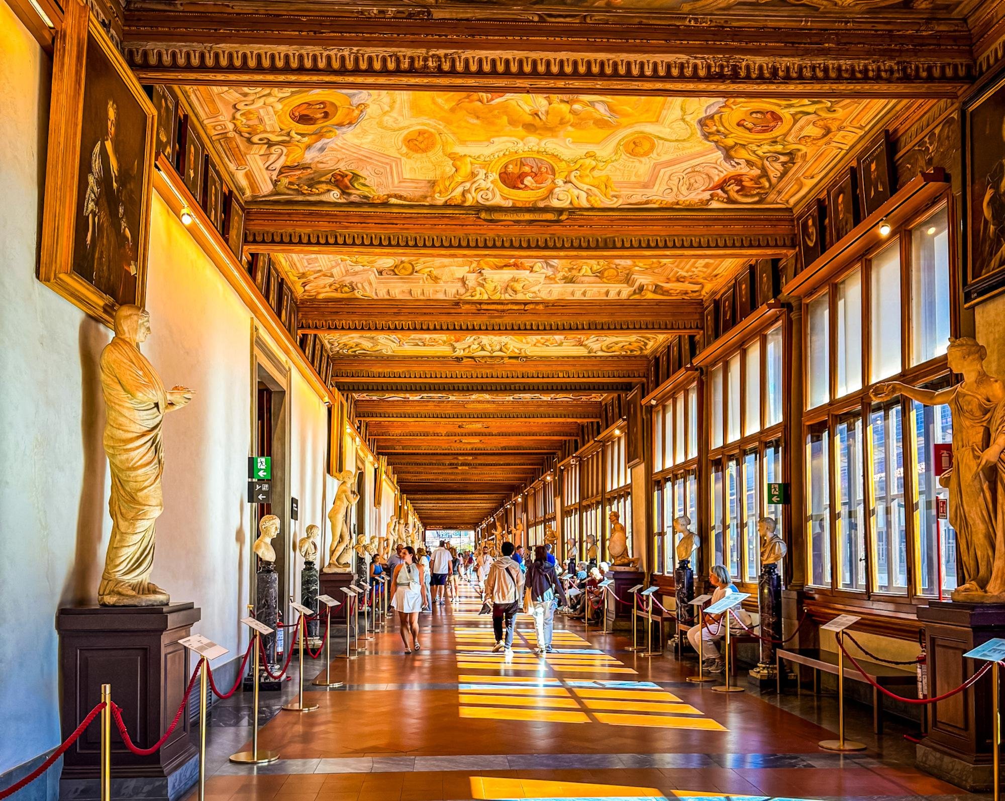 Florence: Intimate Uffizi Gallery Tour with Vasari Corridor Option