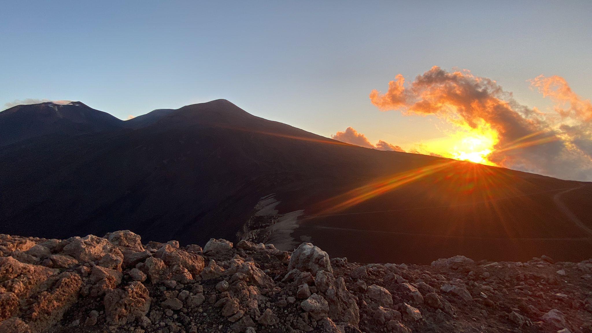 From Taormina: Sunset Experience on Mount Etna Upper Craters