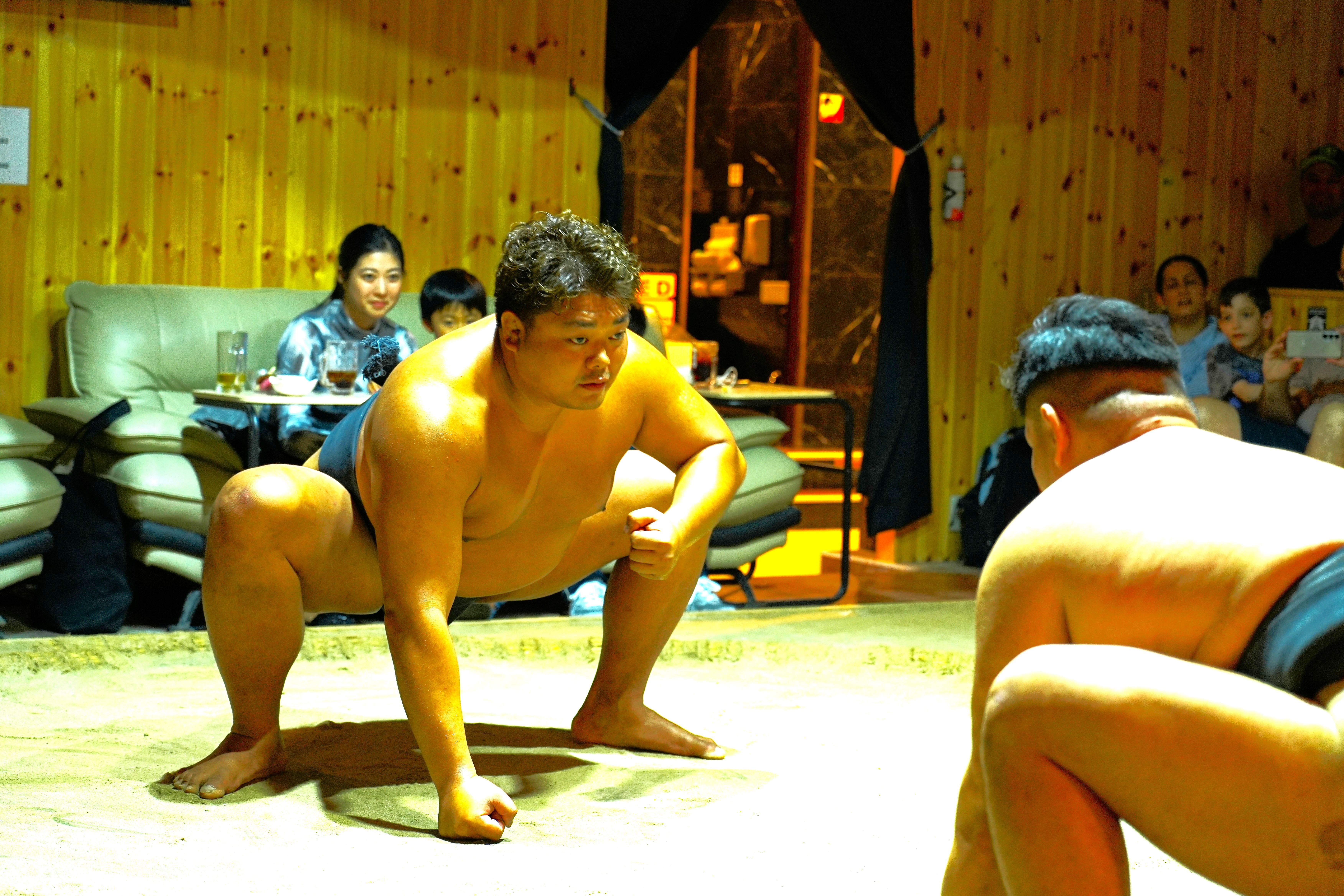 Asakusa Sumo Show with Chanko-nabe & Geisha Performance