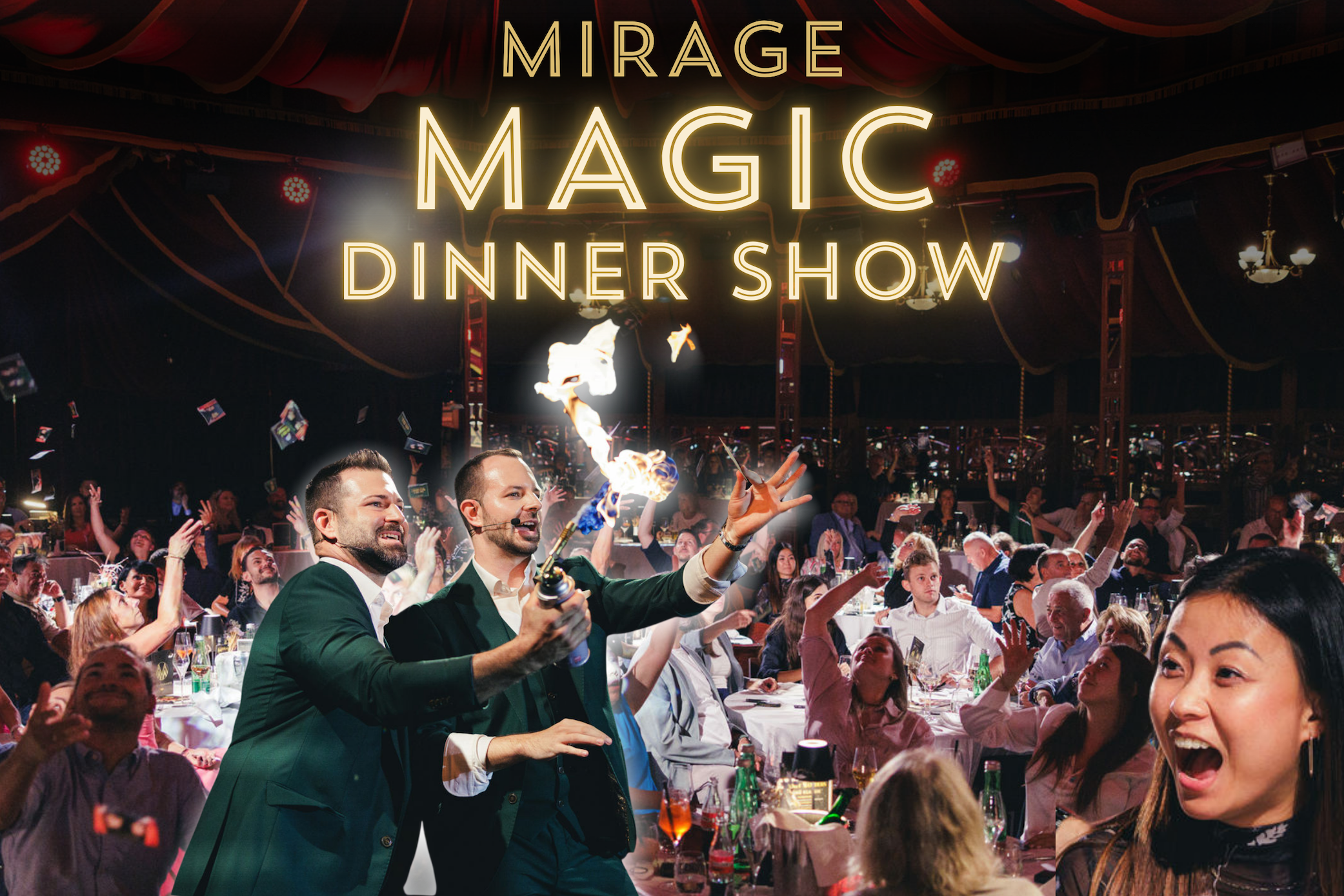 Mirage Magic Dinner Show with Kulmer & Spade