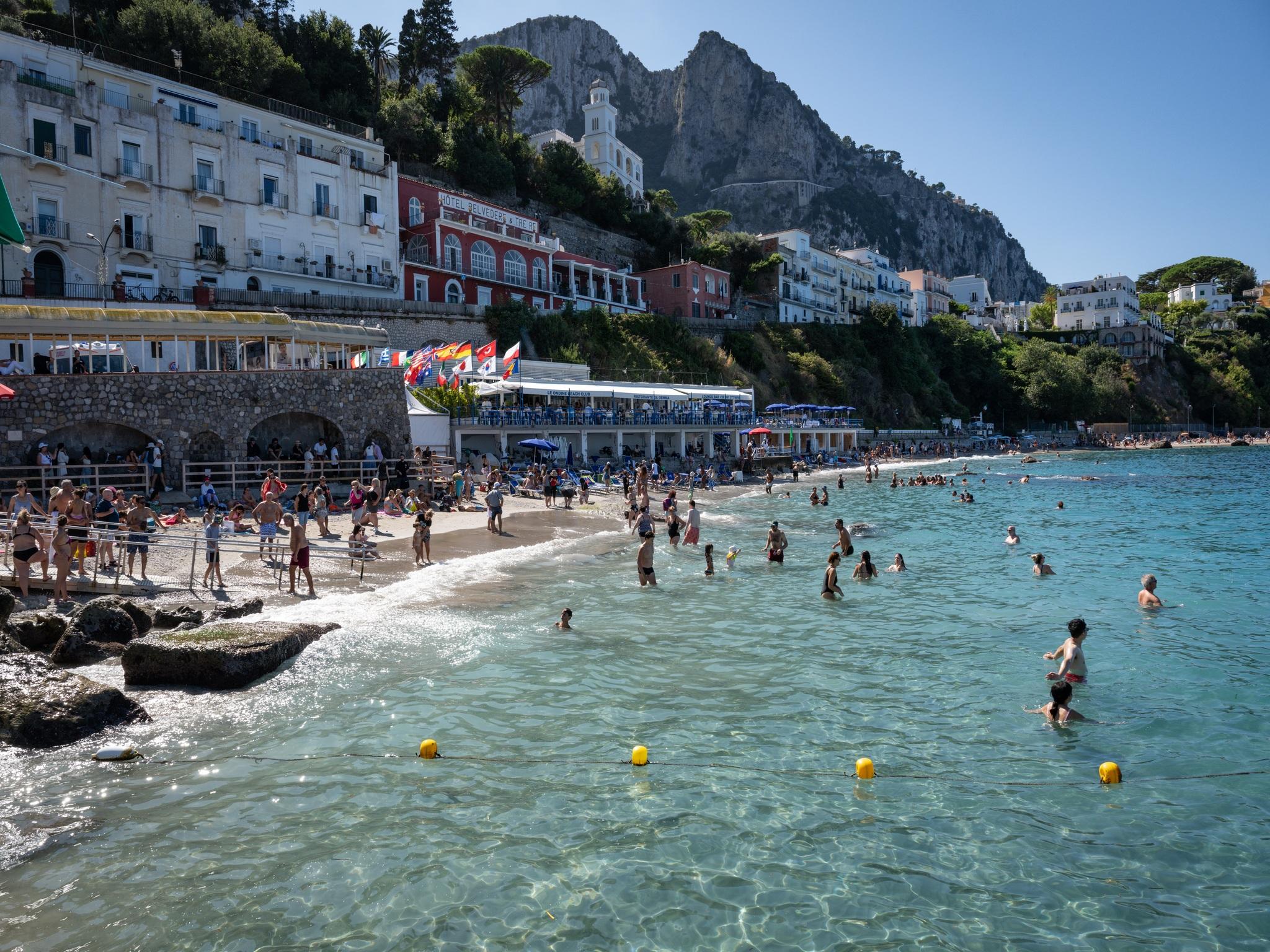 Capri, Anacapri & Blue Grotto Group Day Tour from Naples