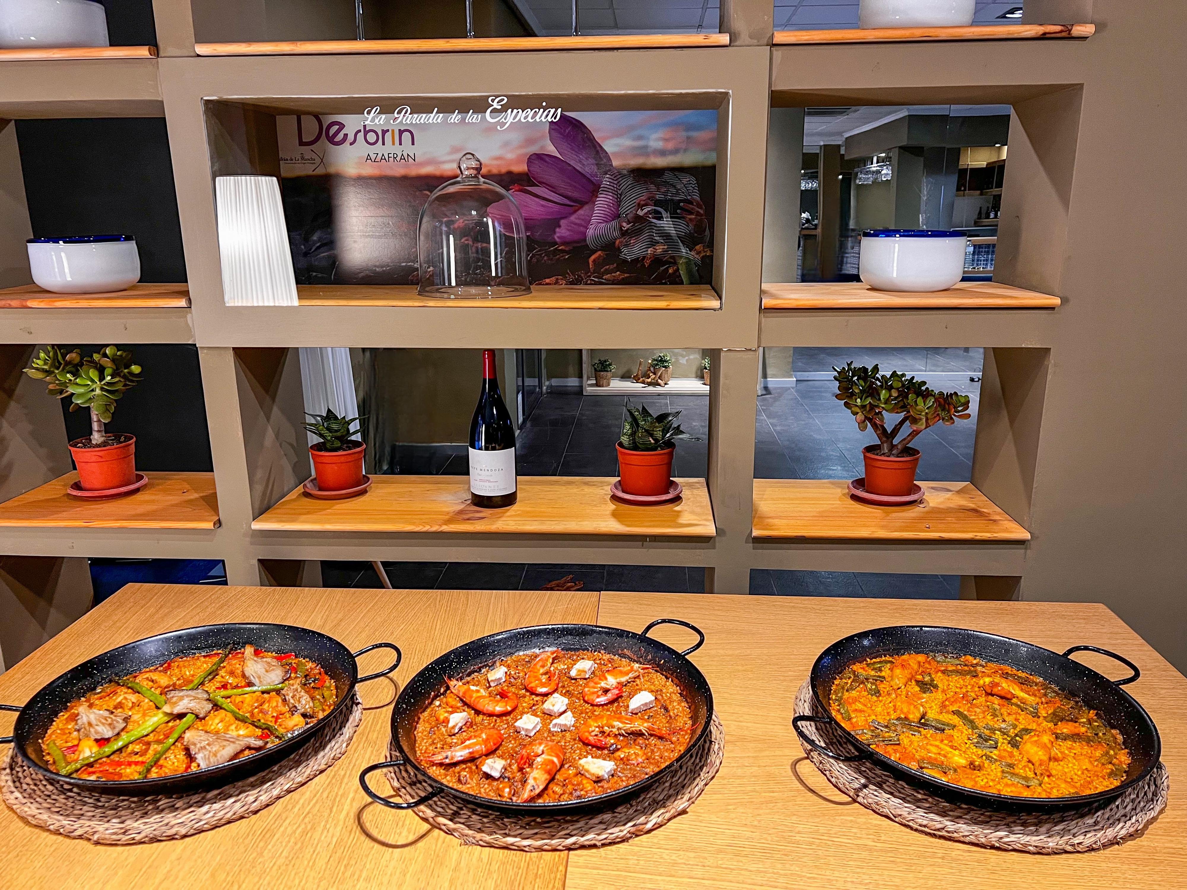 Authentic Valencian Paella Workshop & Central Market Tour