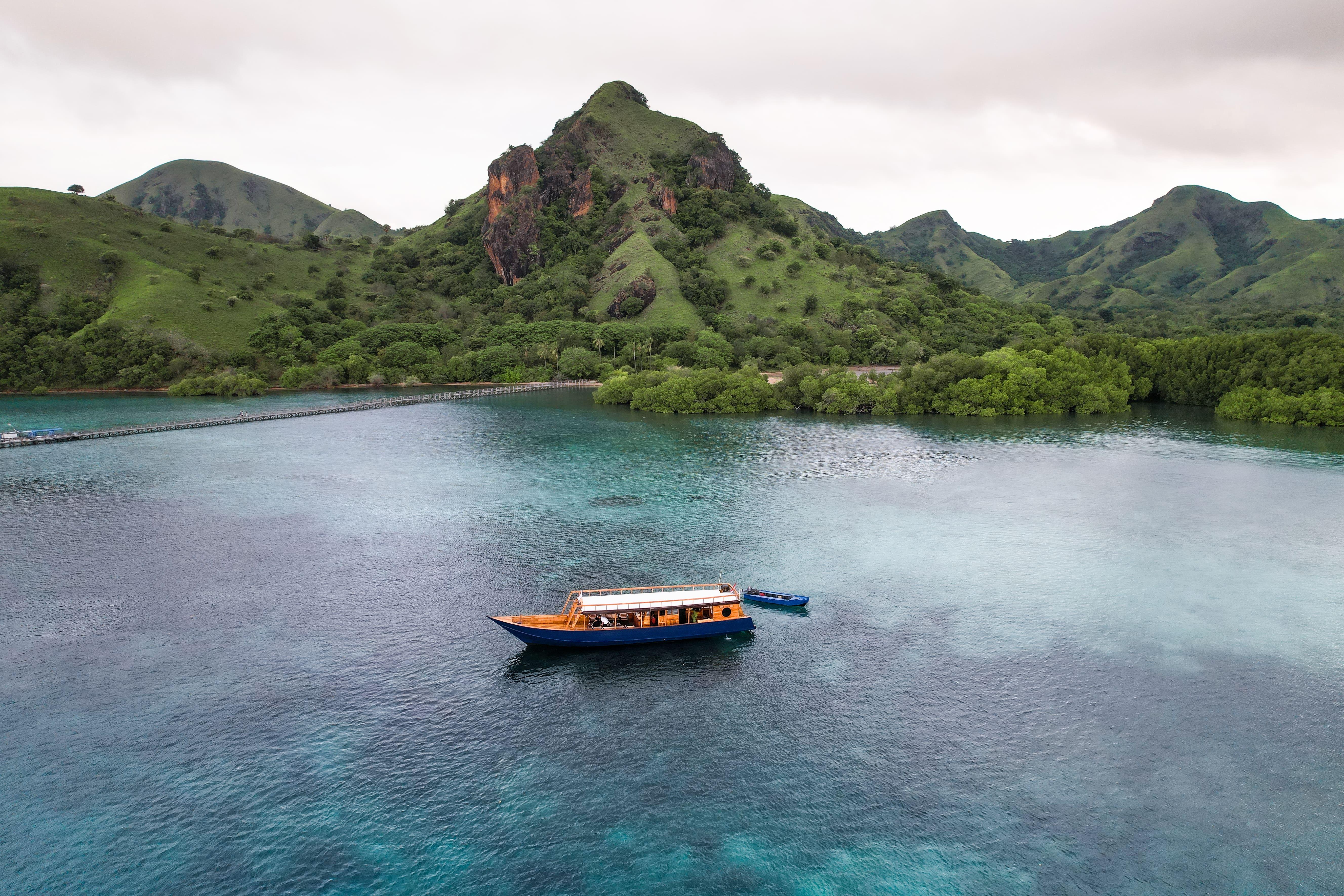 Komodo Islands Day Trip by Luxury Open Deck Boat