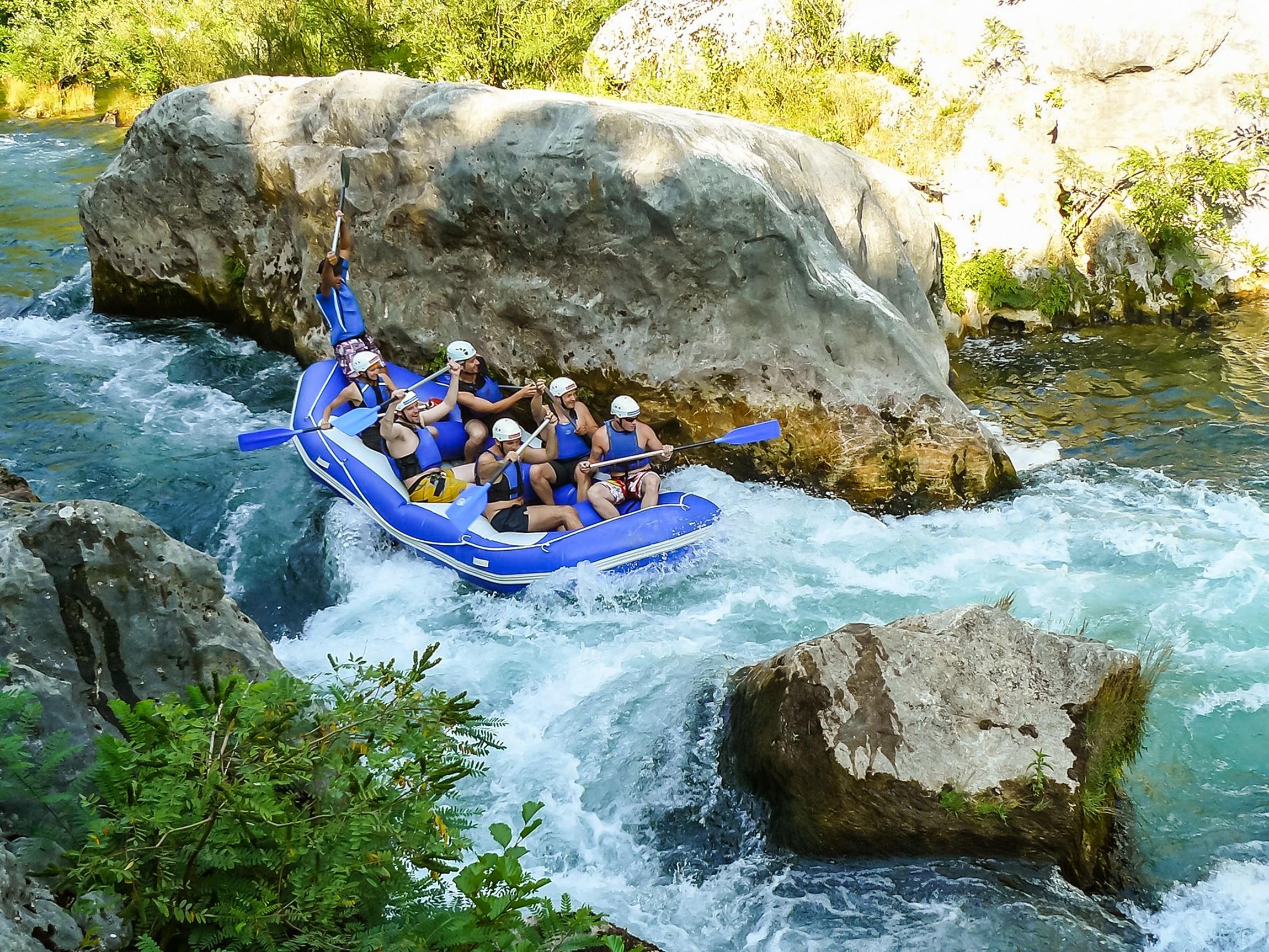 Cetina River Rafting & Cliff Jumping Adventure from Omiš