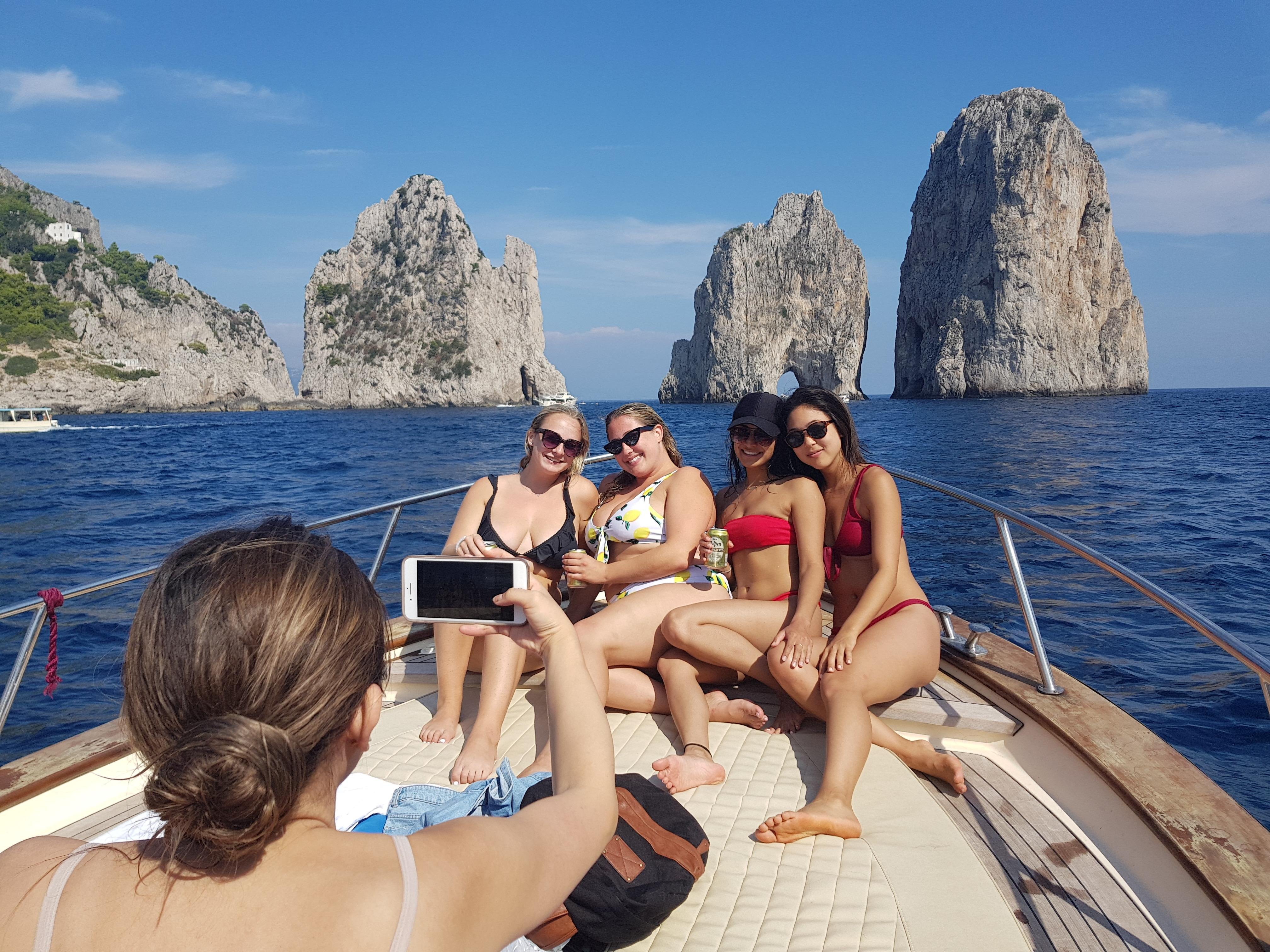 Capri & Blue Grotto Full-Day Boat Tour from Positano