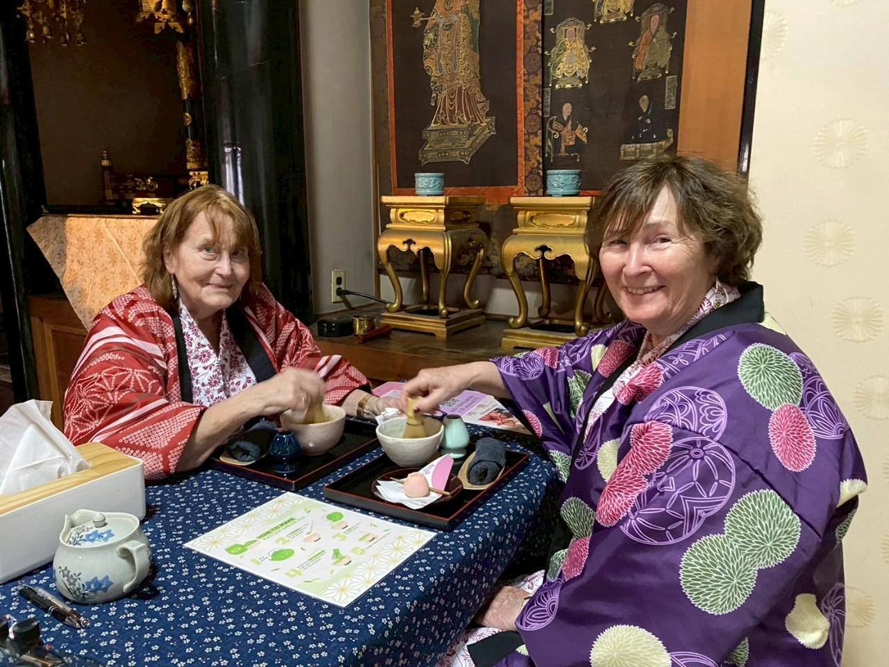 Osaka Temple Zen Tea Ceremony & Refreshing Foot Bath