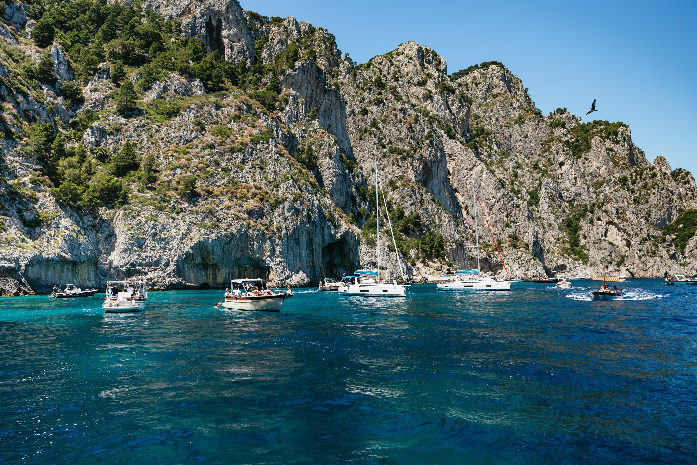Capri Boat Tour from Sorrento with Optional Blue Grotto