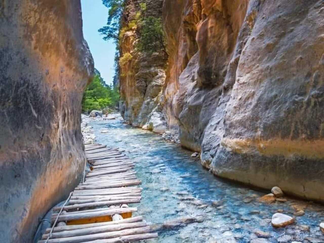 Samaria Gorge Full-Day Trek from Chania (Ferry & Entry Included)