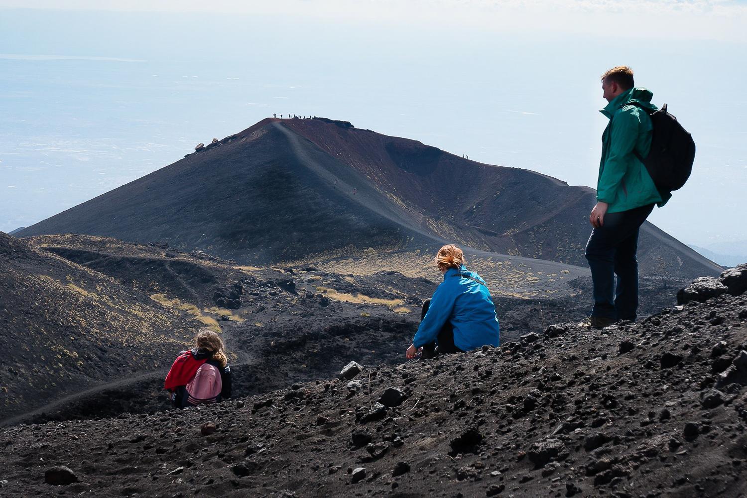 Catania: Mount Etna Adventurous Hiking Tour with Equipment