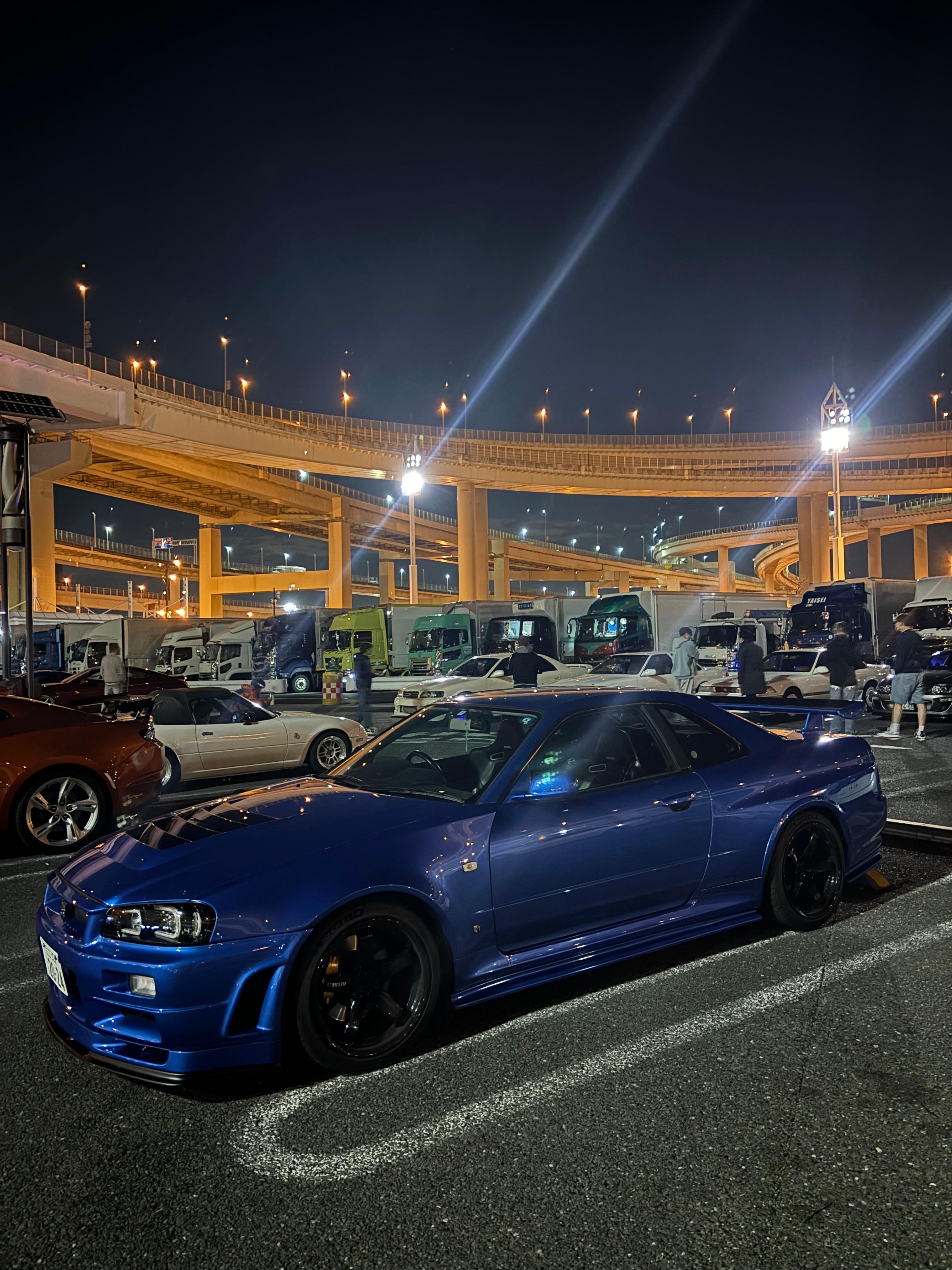 Daikoku Meet in a Subaru WRX