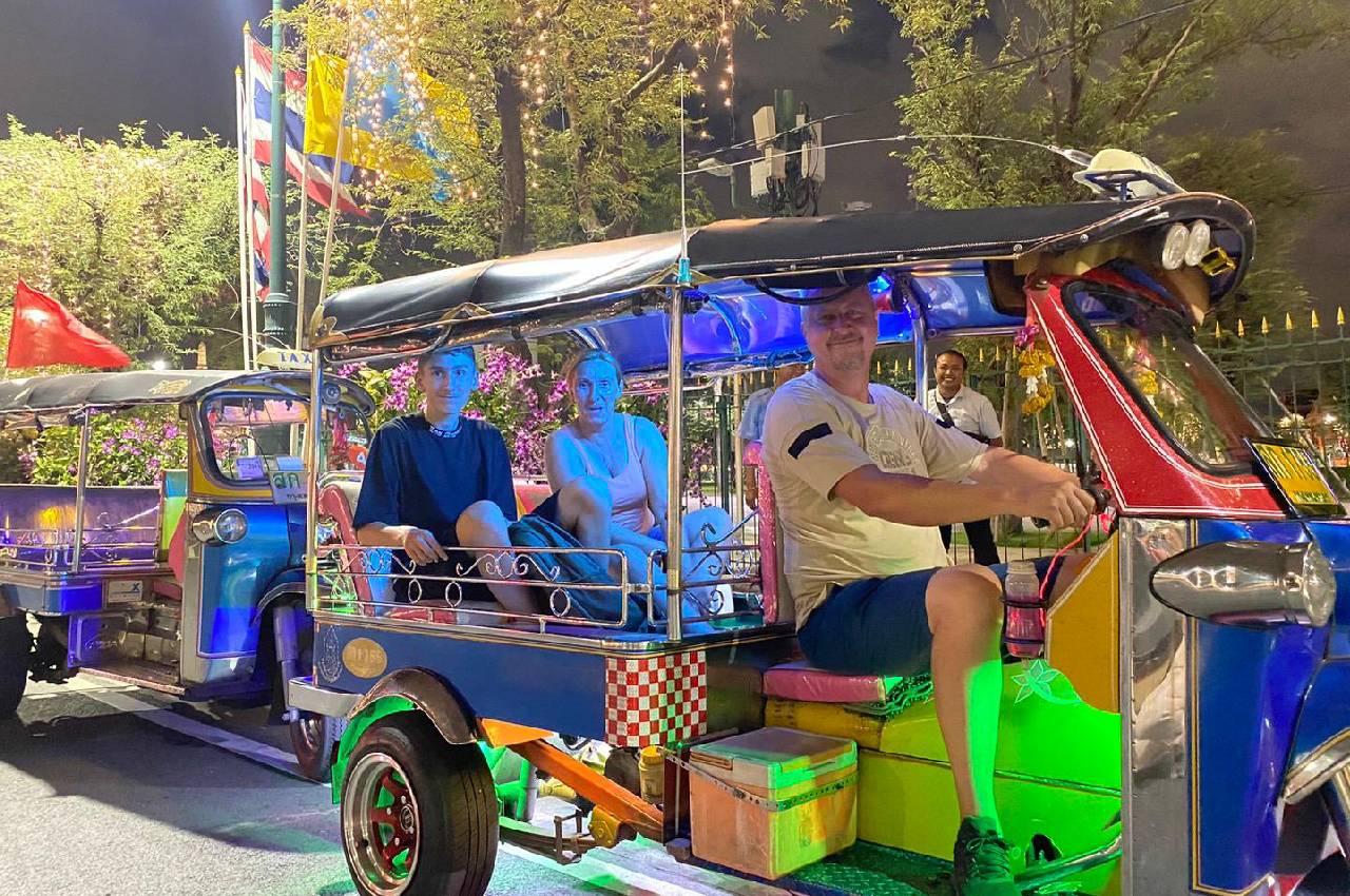 Bangkok After Dark: Temple, Street Food & Tuk-Tuk Adventure