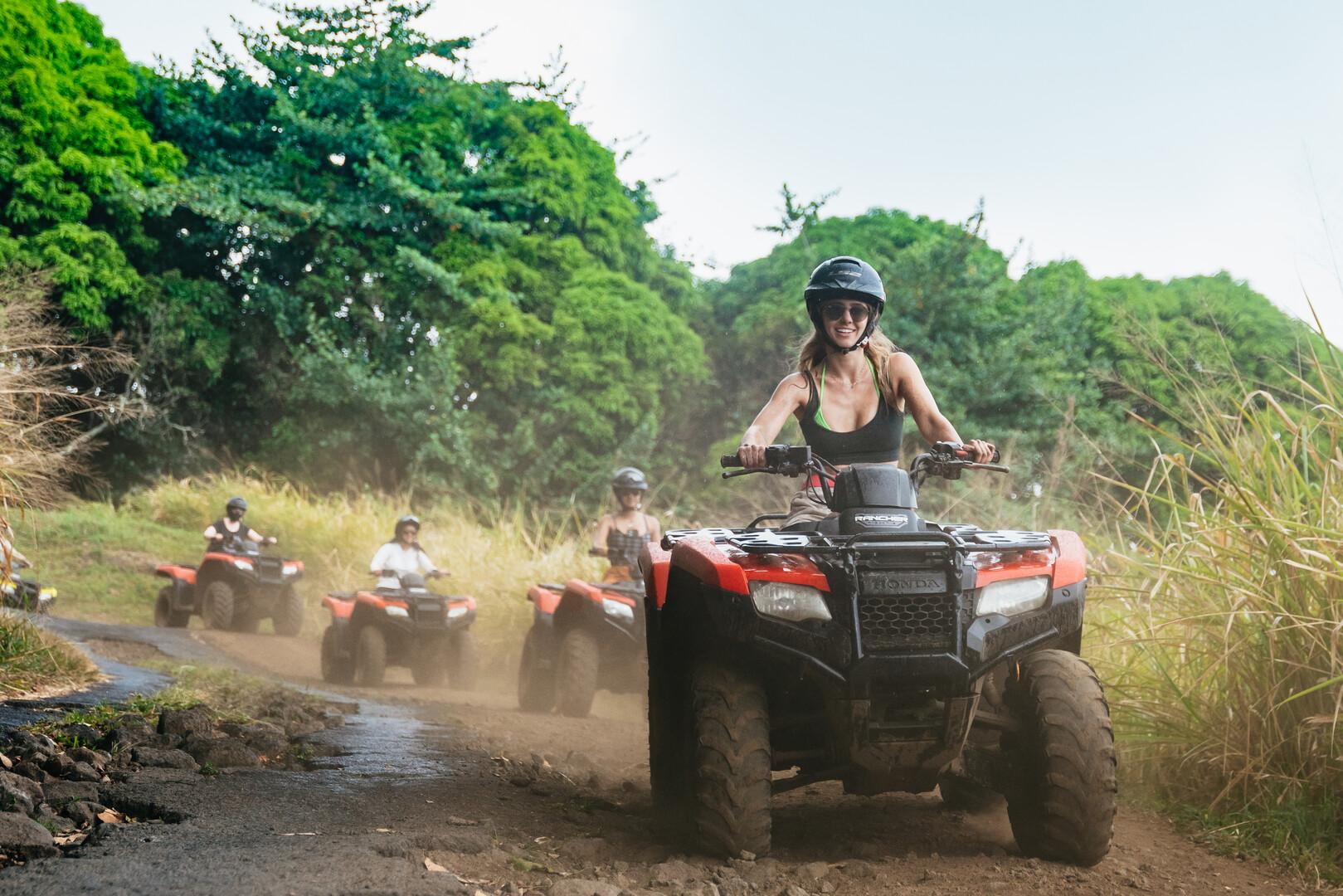 Polynesian Culture ATV Adventure in Holualoa