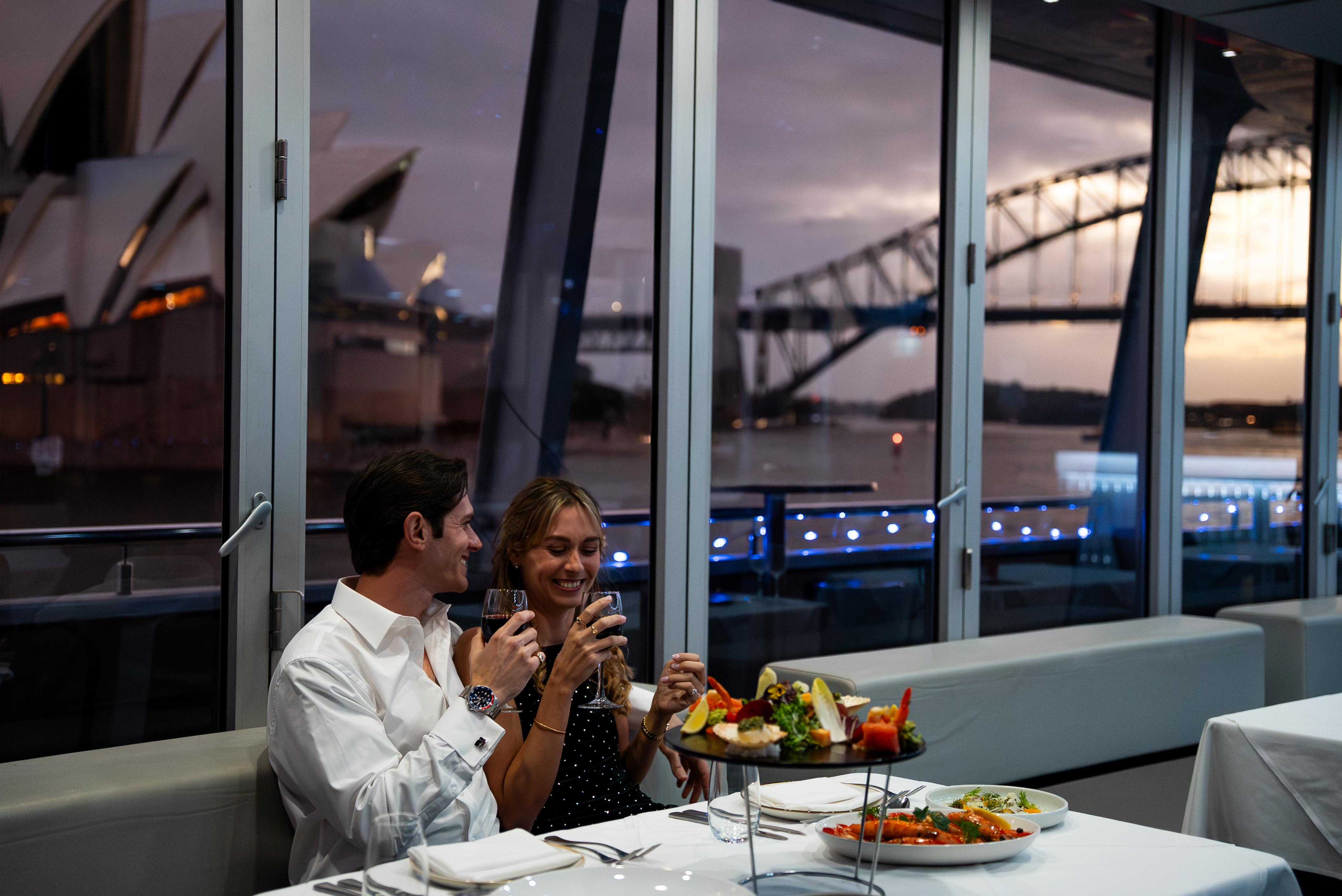 Sydney Harbour Glass Boat Signature Dinner Cruise
