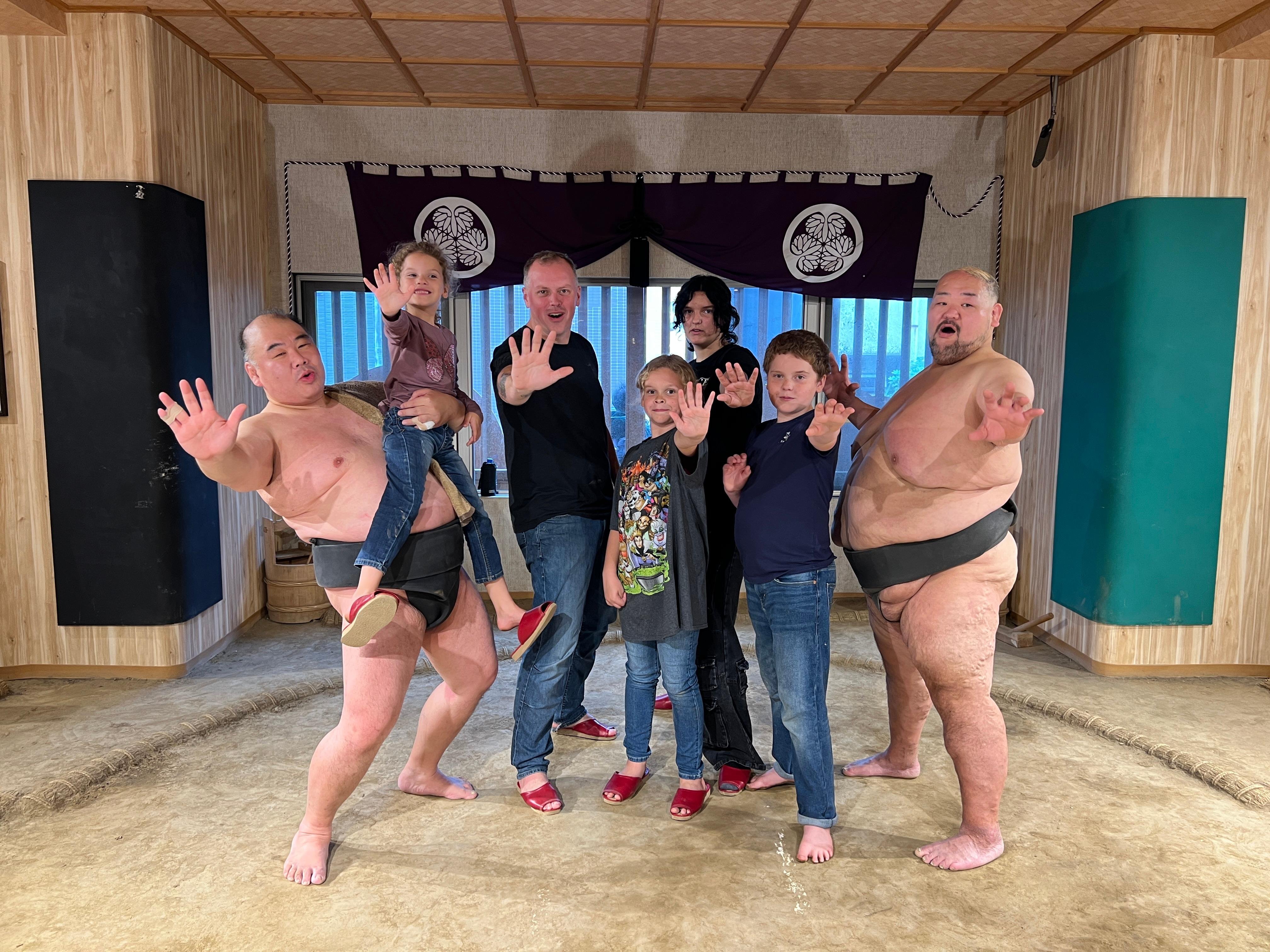 Ryogoku Family Sumo Wrestling Experience & Chanko Lunch