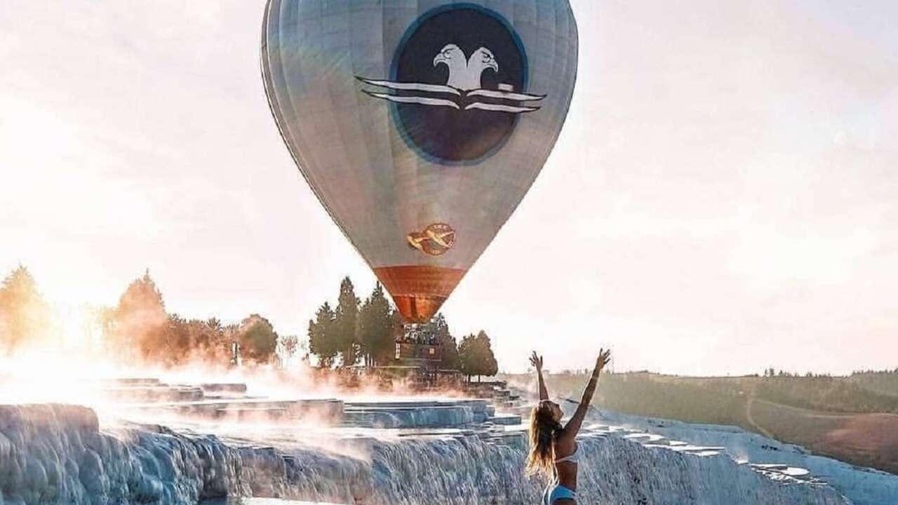 Marmaris to Pamukkale: Sunrise Hot Air Balloon & Full-Day Tour