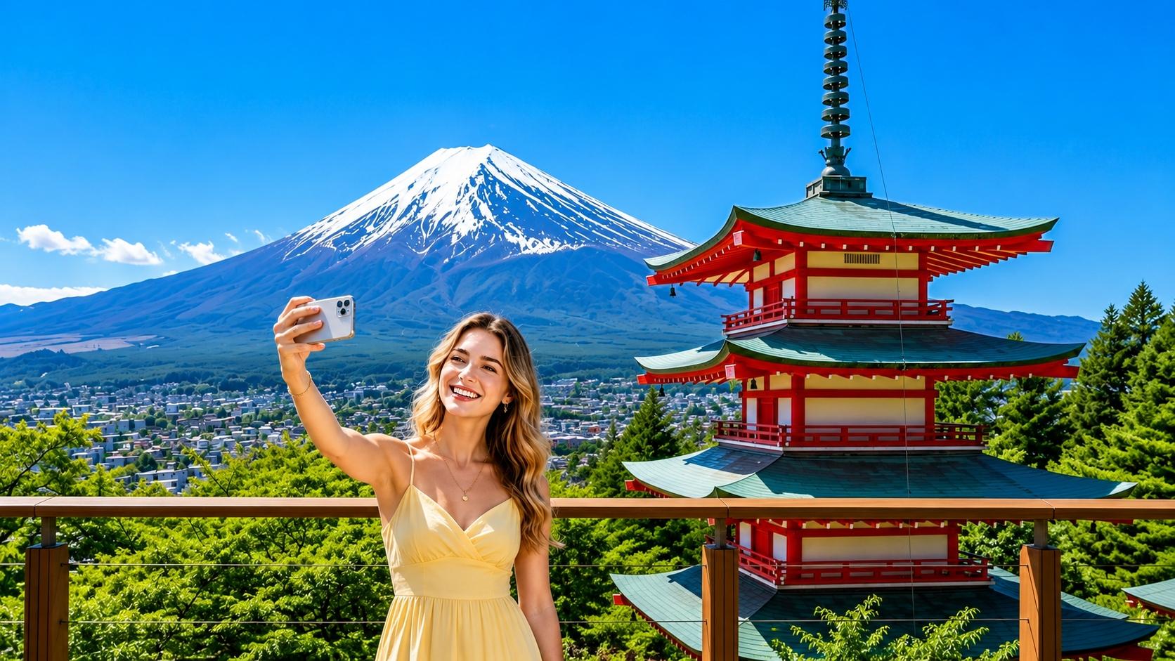 Mount Fuji Six Highlights Day Tour: Arakurayama, Oshino Hakkai & More