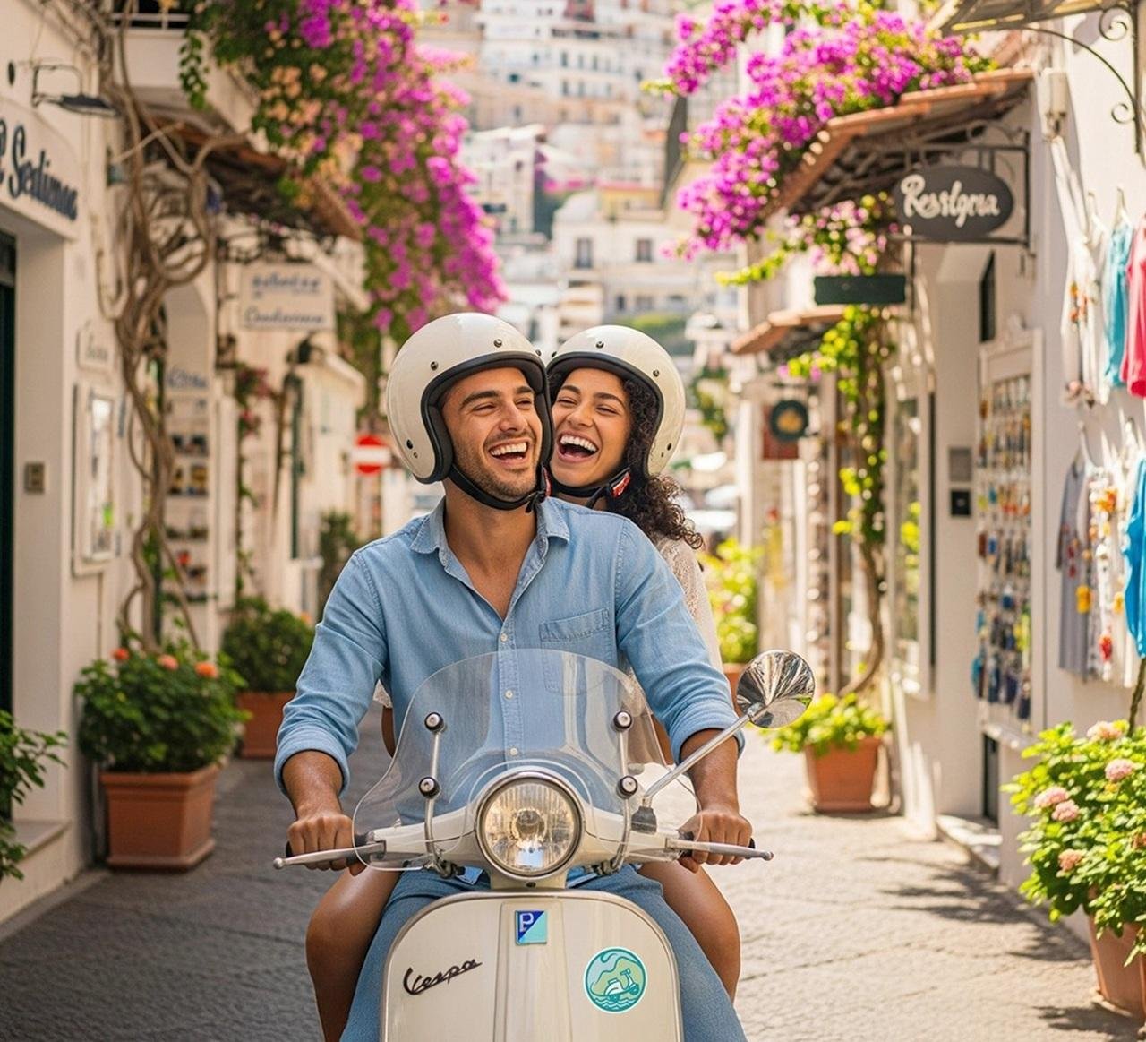 Amalfi Coast Vespa tour — SS163 coastal road, Positano, Amalfi and Ravello — image 4