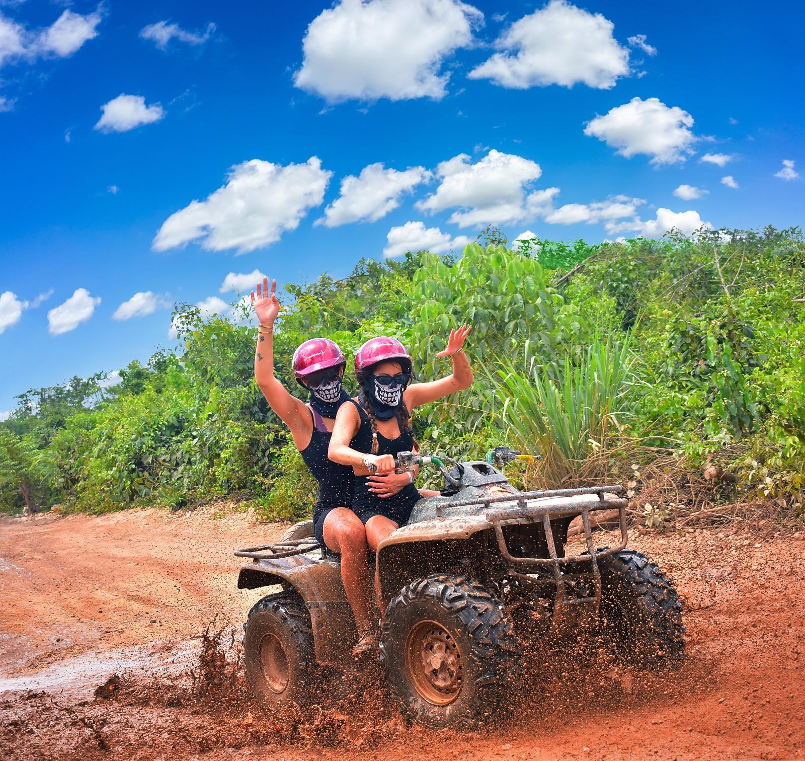 Cancun Jungle ATV, Zipline & Cenote Adventure