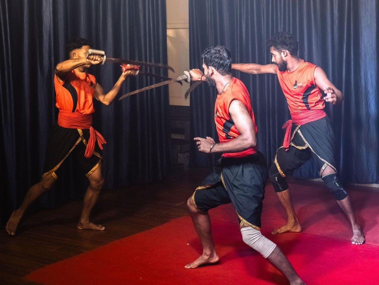 Kochi Evening Showcase: Kathakali, Theyyam, and Kalaripayattu