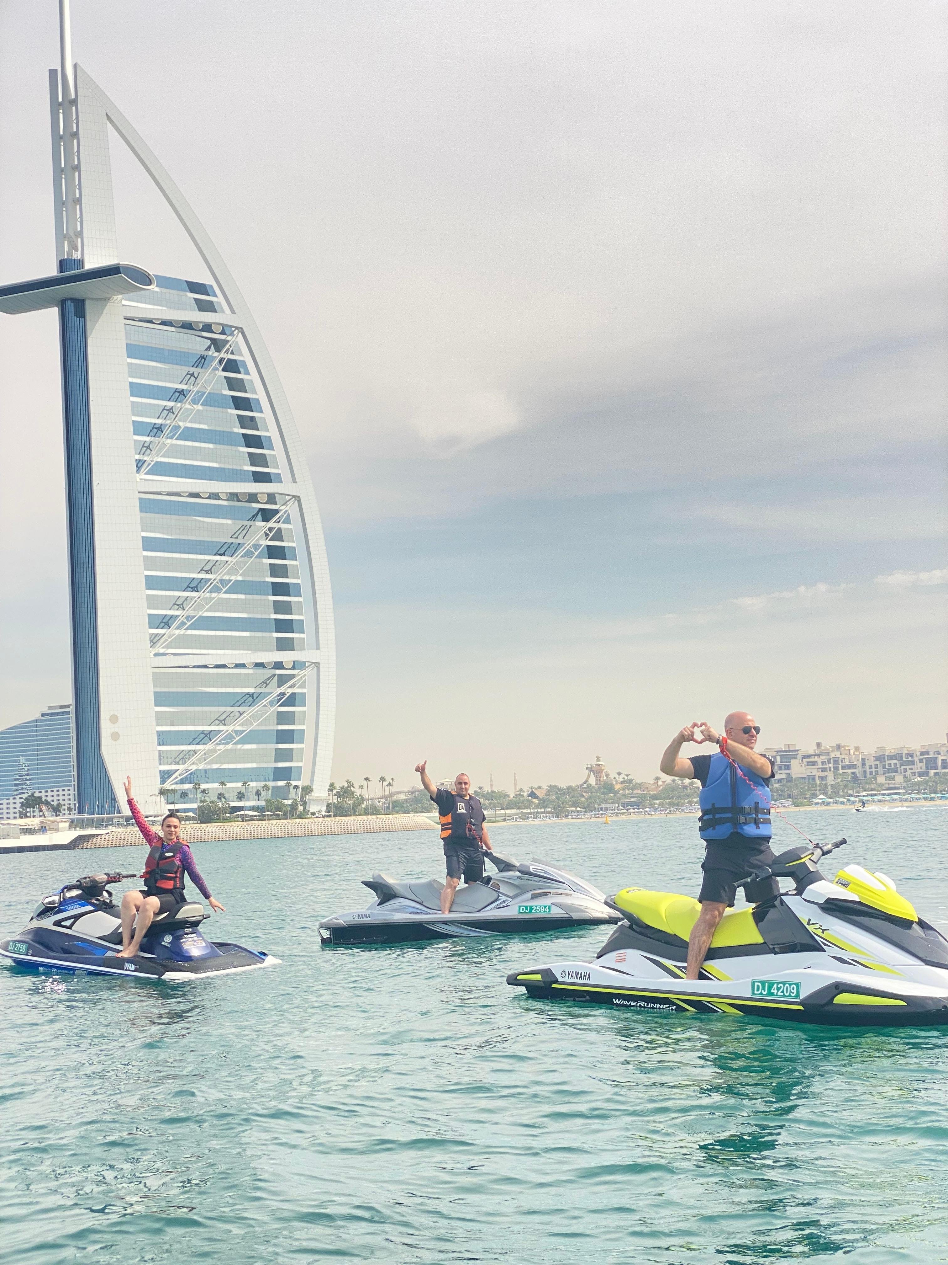 Dubai Jet Ski Tour: Burj Al Arab & Atlantis