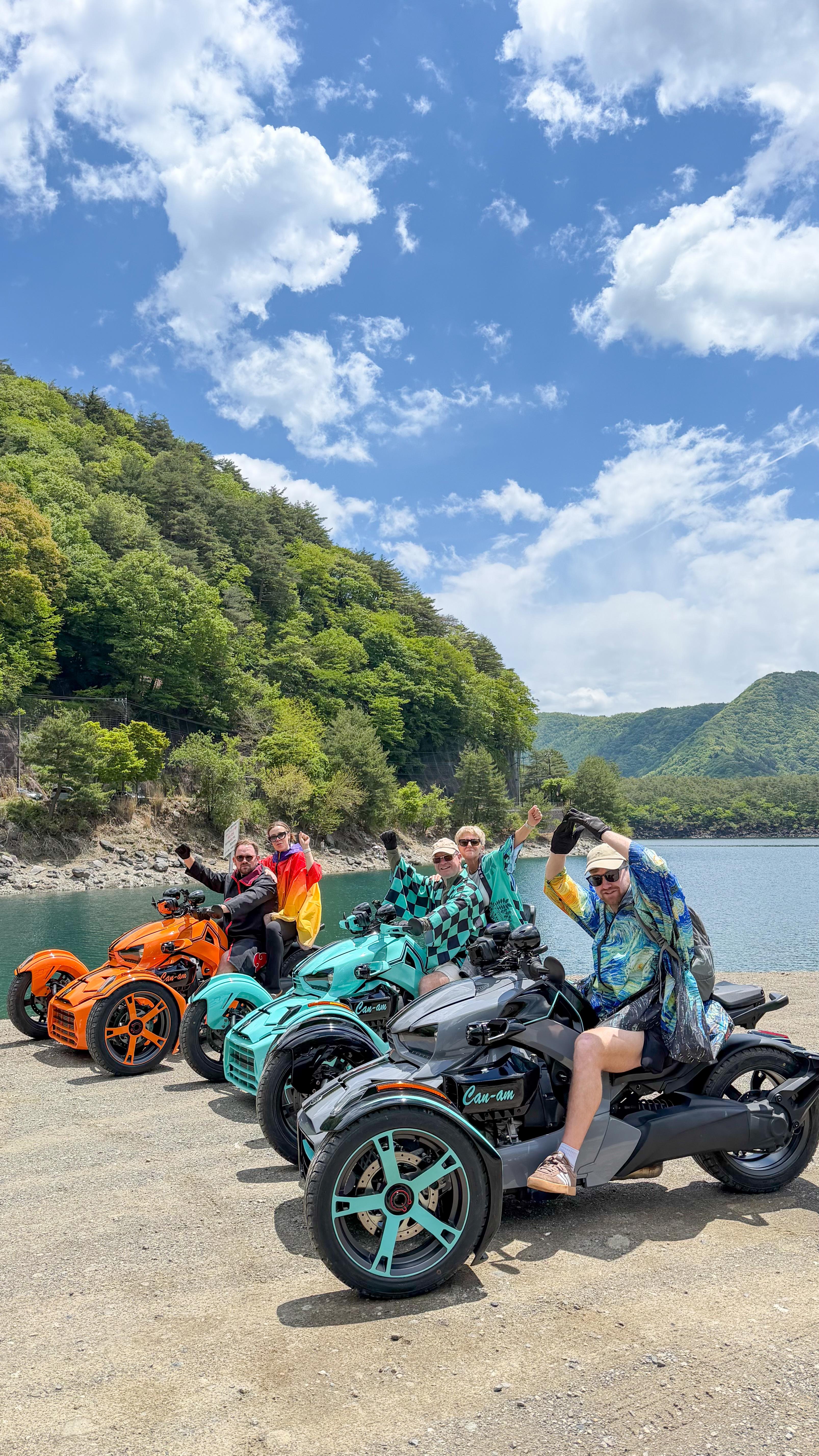 Mt. Fuji Guided Can-Am Trike Experience