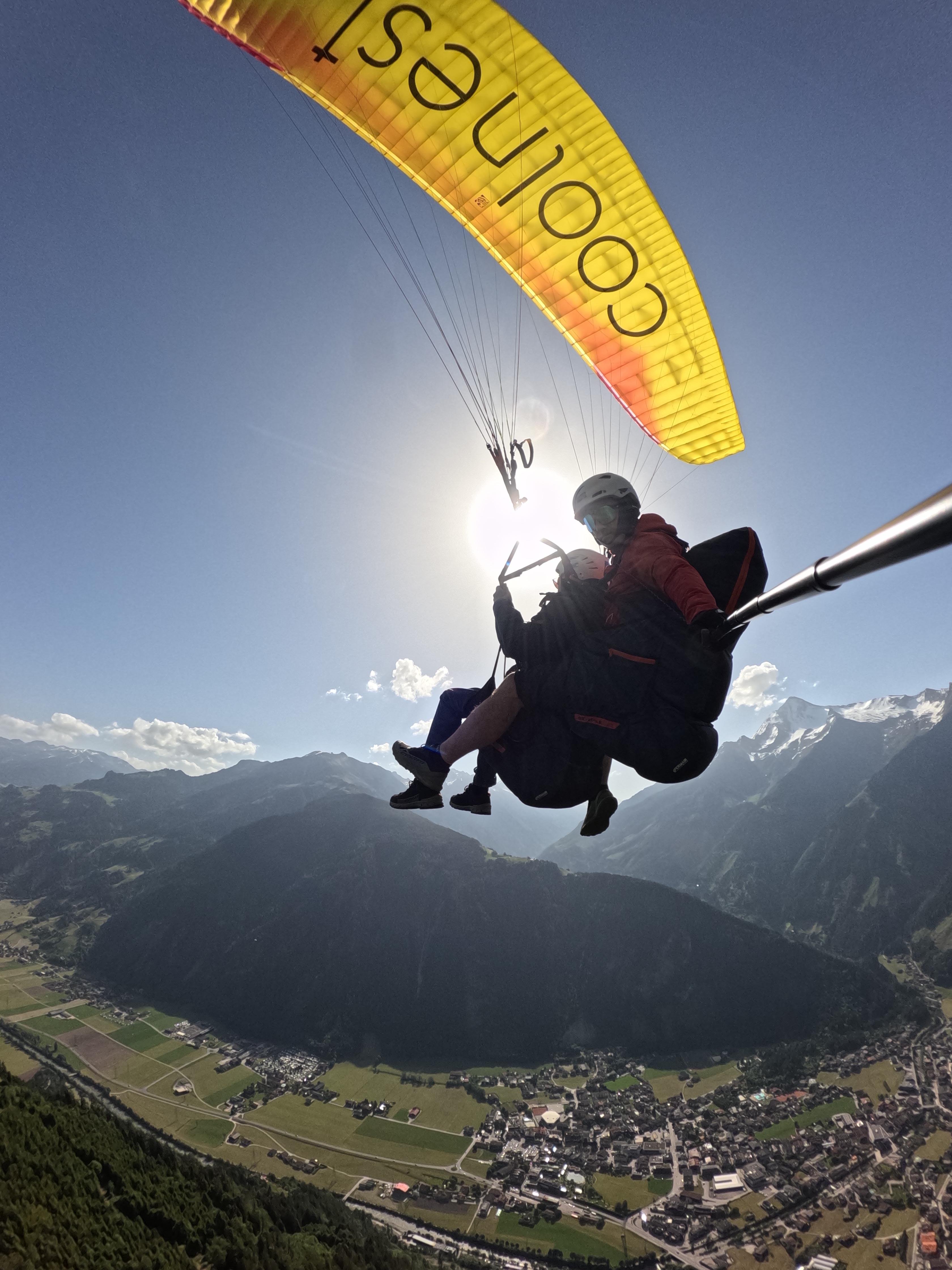 Mayrhofen Tandem Paragliding Flight