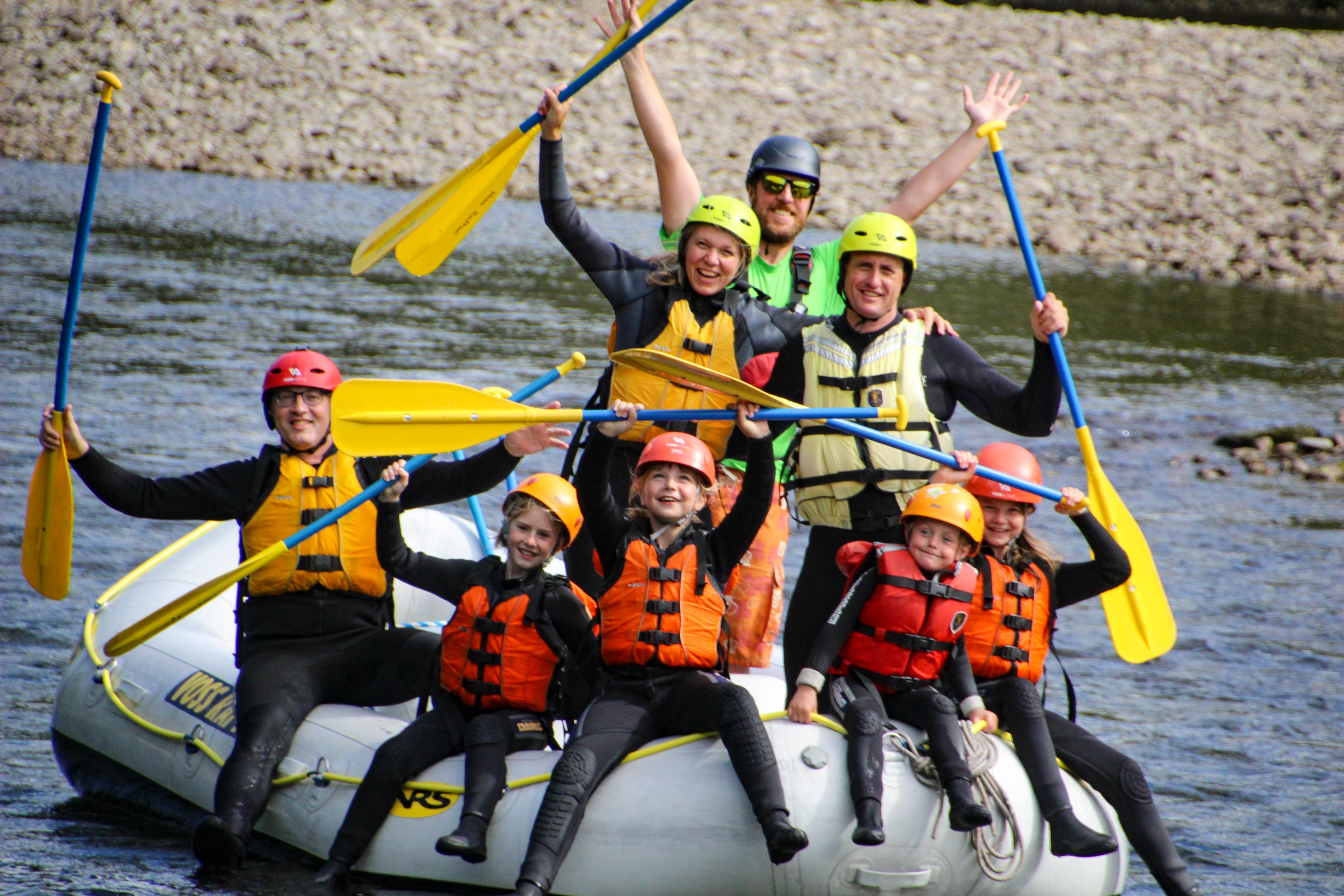 Vosso River Family Rafting Adventure