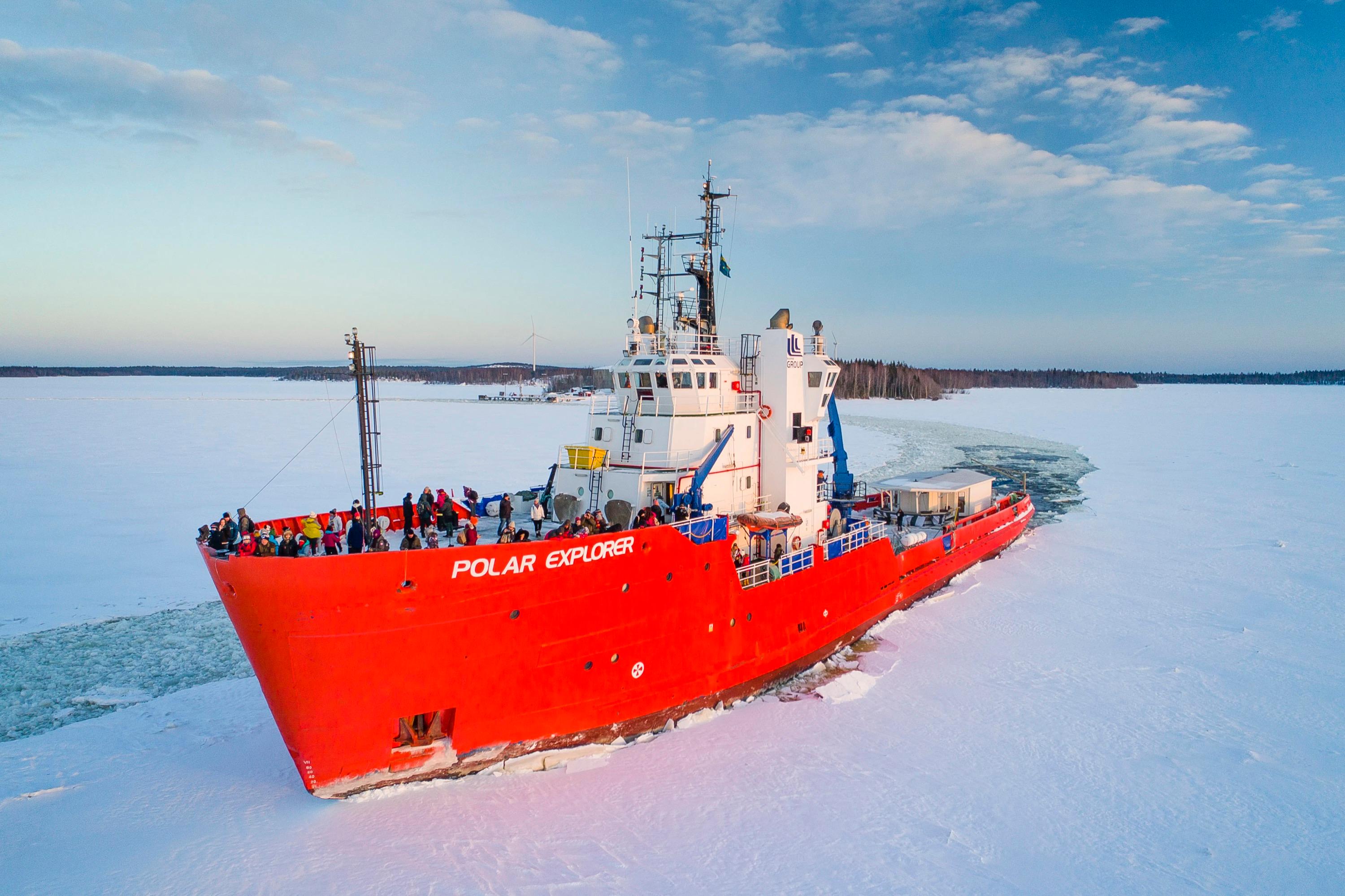 Arctic Icebreaker Cruise: Float & Walk on Frozen Sea