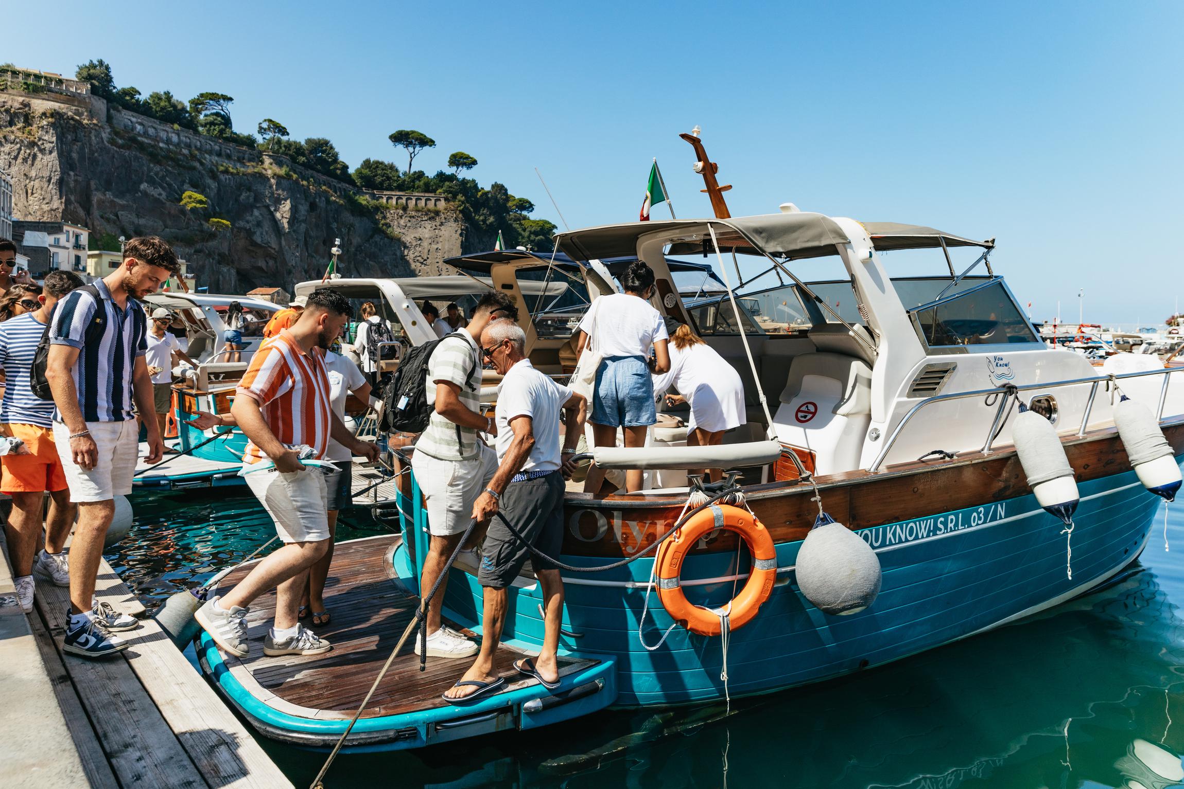 Capri Boat Day Trip from Naples with Lunch & Drinks