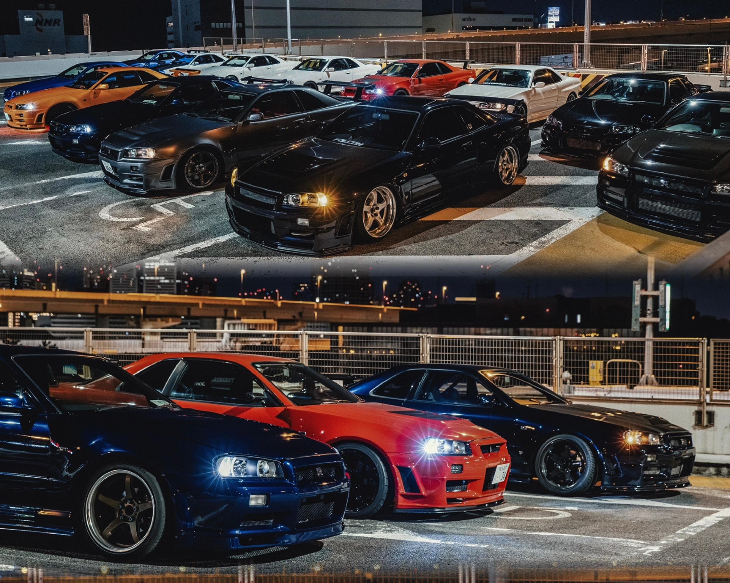 【R34】Daikoku PA Private Tour — Tokyo JDM Night Experience
