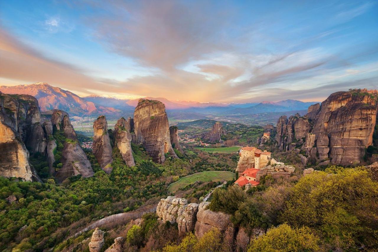 Athens to Meteora: Full-Day Trip with Monastery Visits, Caves & Coastal Stops
