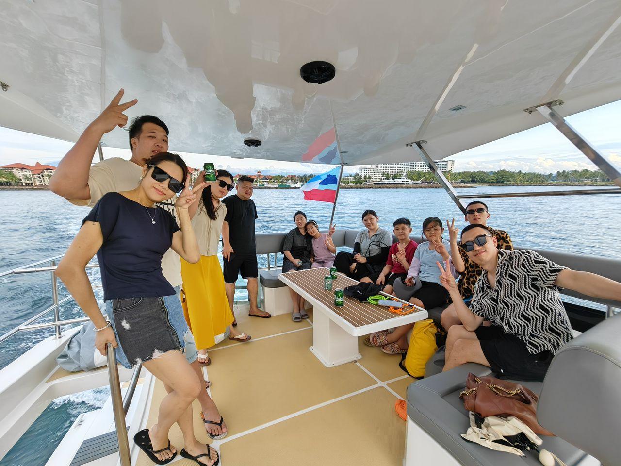 CALRO Catamaran Island Hopping with Sunset Cruise