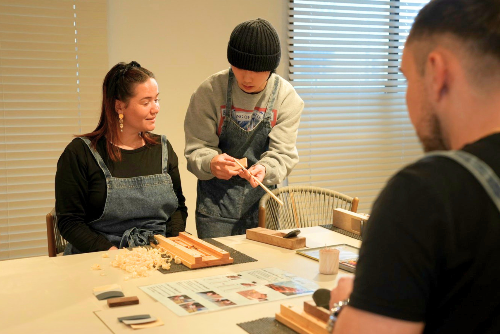 Osaka Traditional Wooden Chopstick Crafting Experience