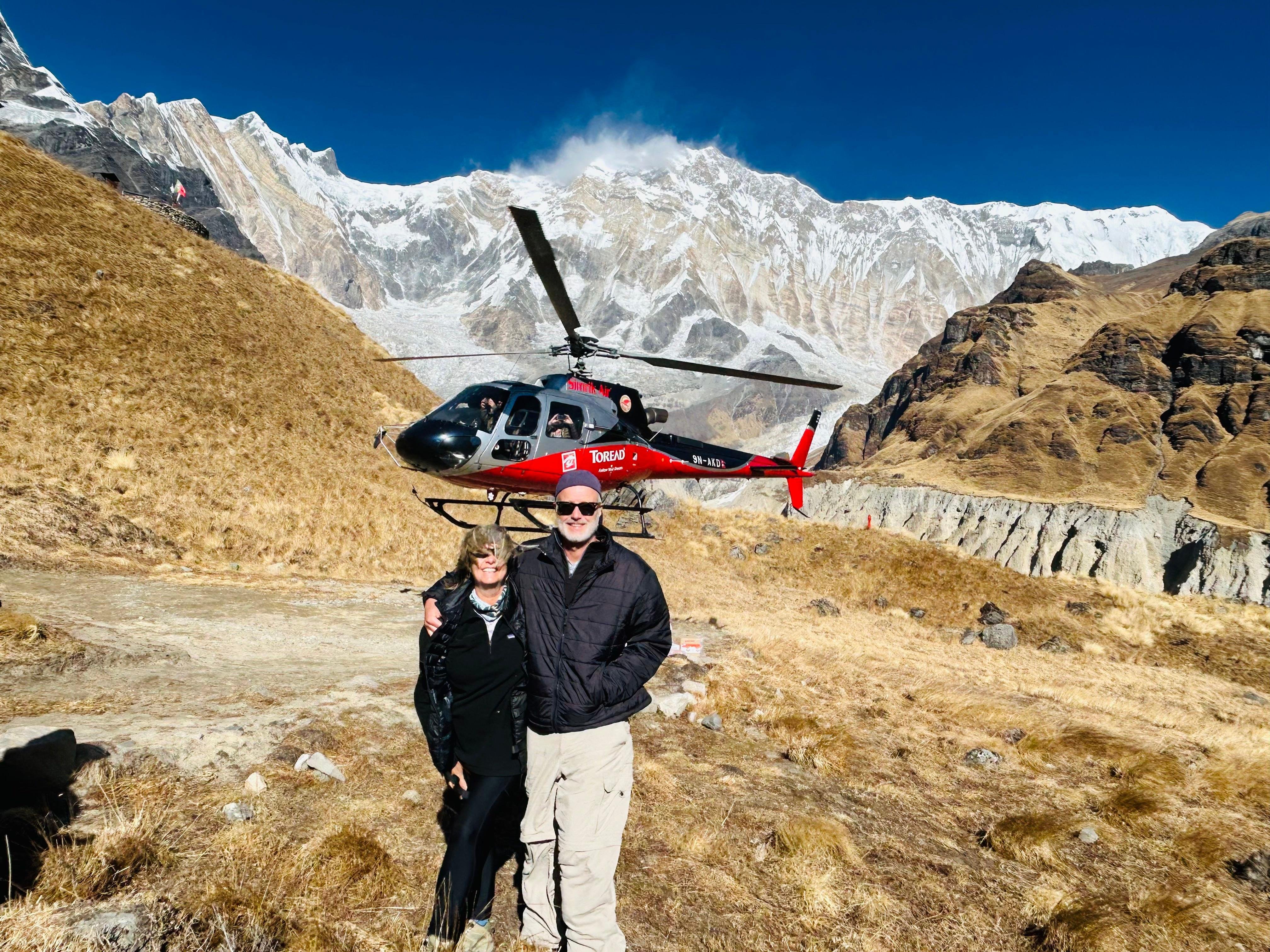 Annapurna Base Camp Helicopter Tour from Pokhara