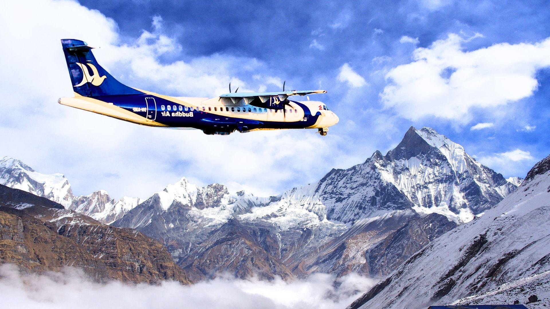 Himalayan Mountain Flight from Kathmandu