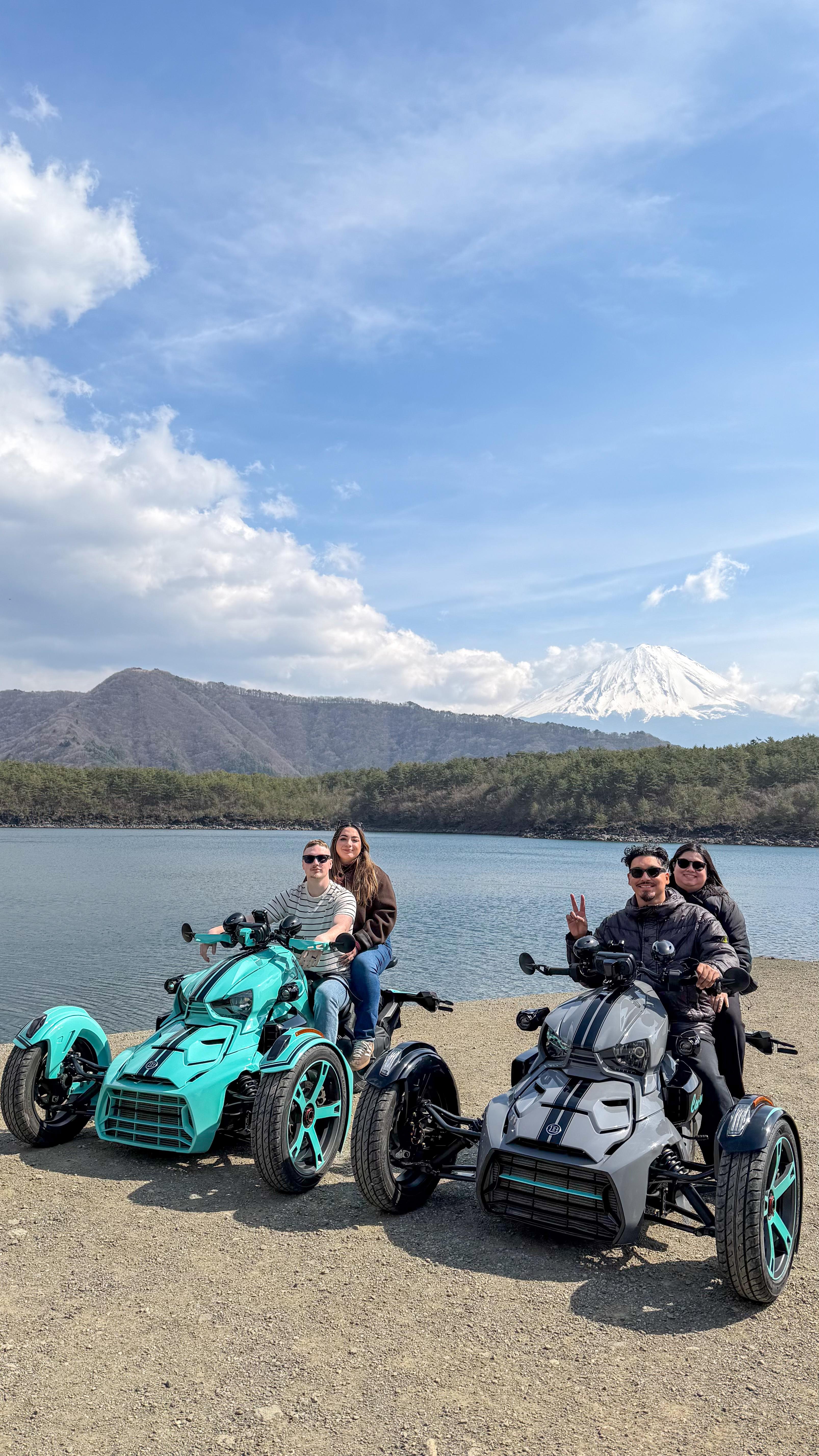 Mt. Fuji Guided Can-Am Trike Experience