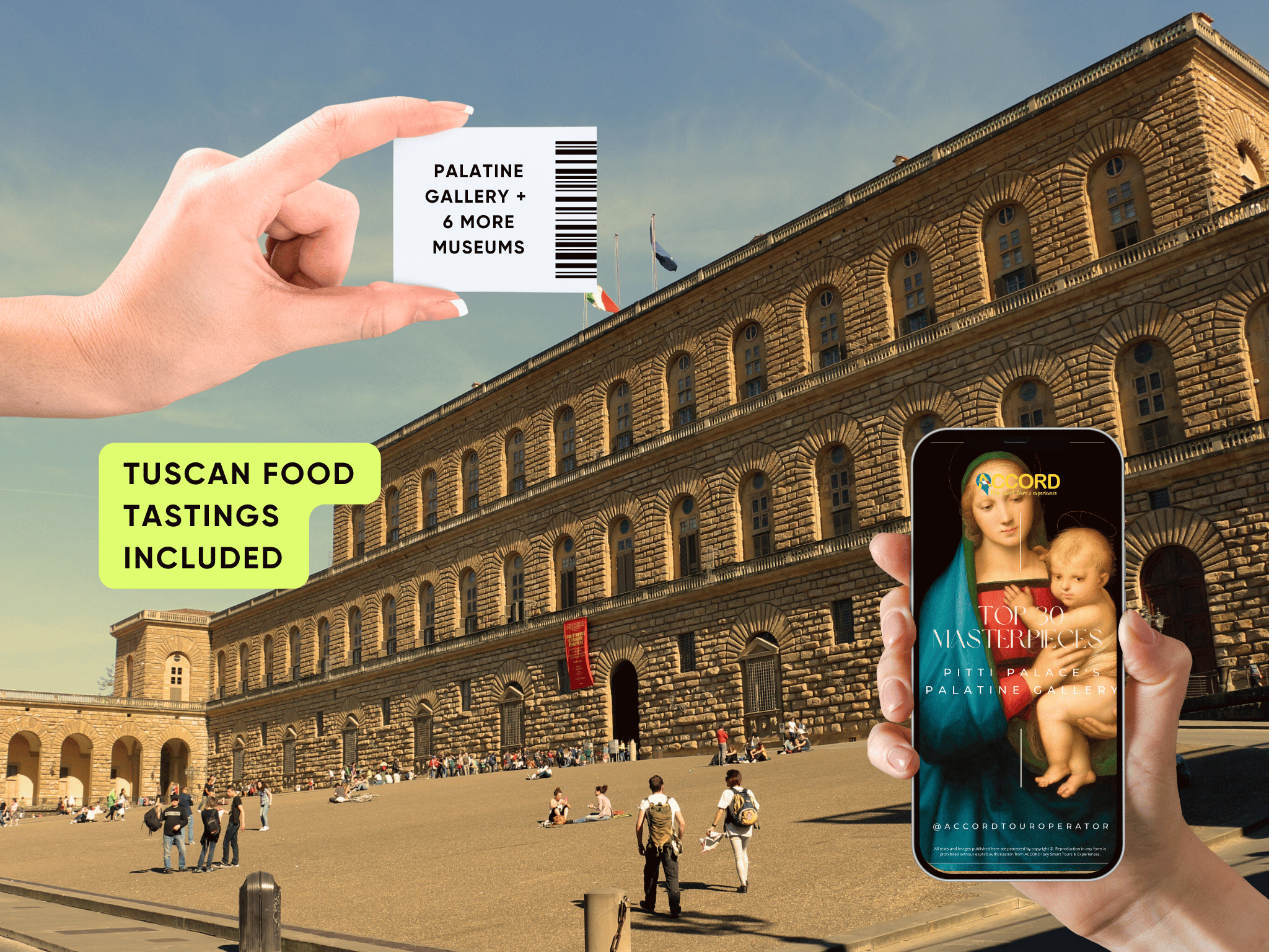 Pitti Palace 7-Museum Pass with Digital Guide