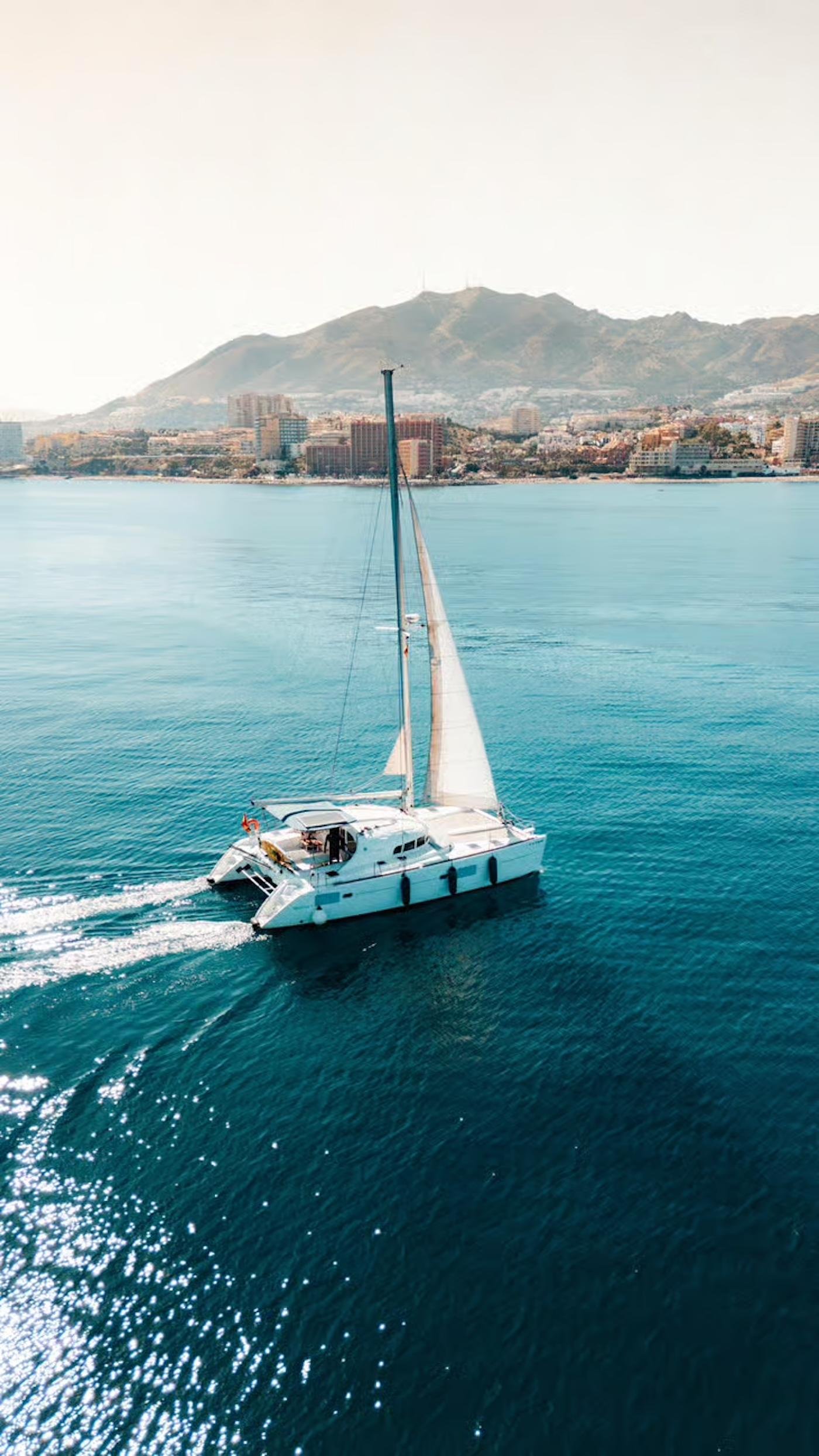 Benalmádena Catamaran Cruise with Dolphin Watching, Snacks & Drinks
