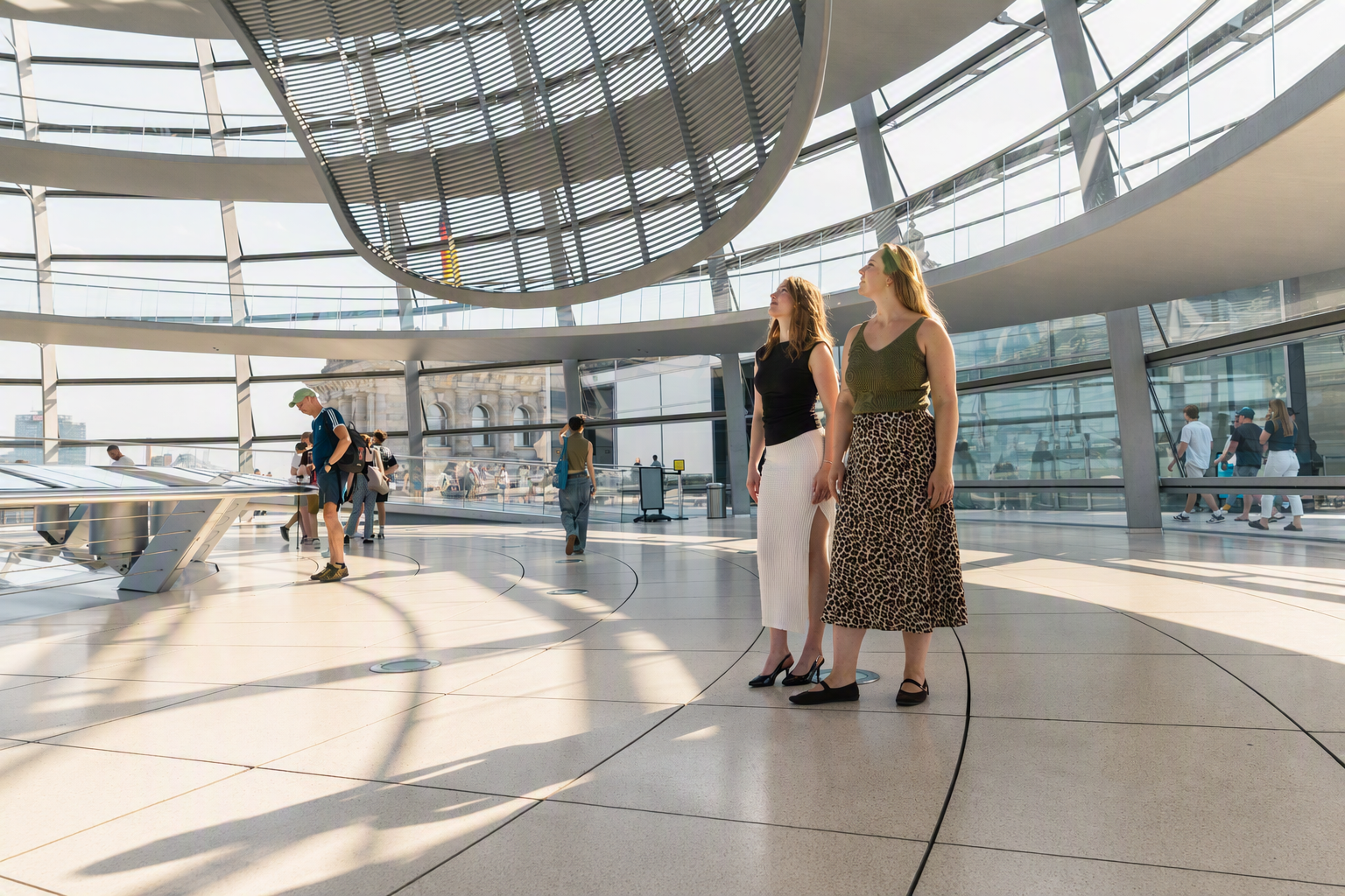 Bundestag: Rooftop Appero Reichstag Käfer Restaurant