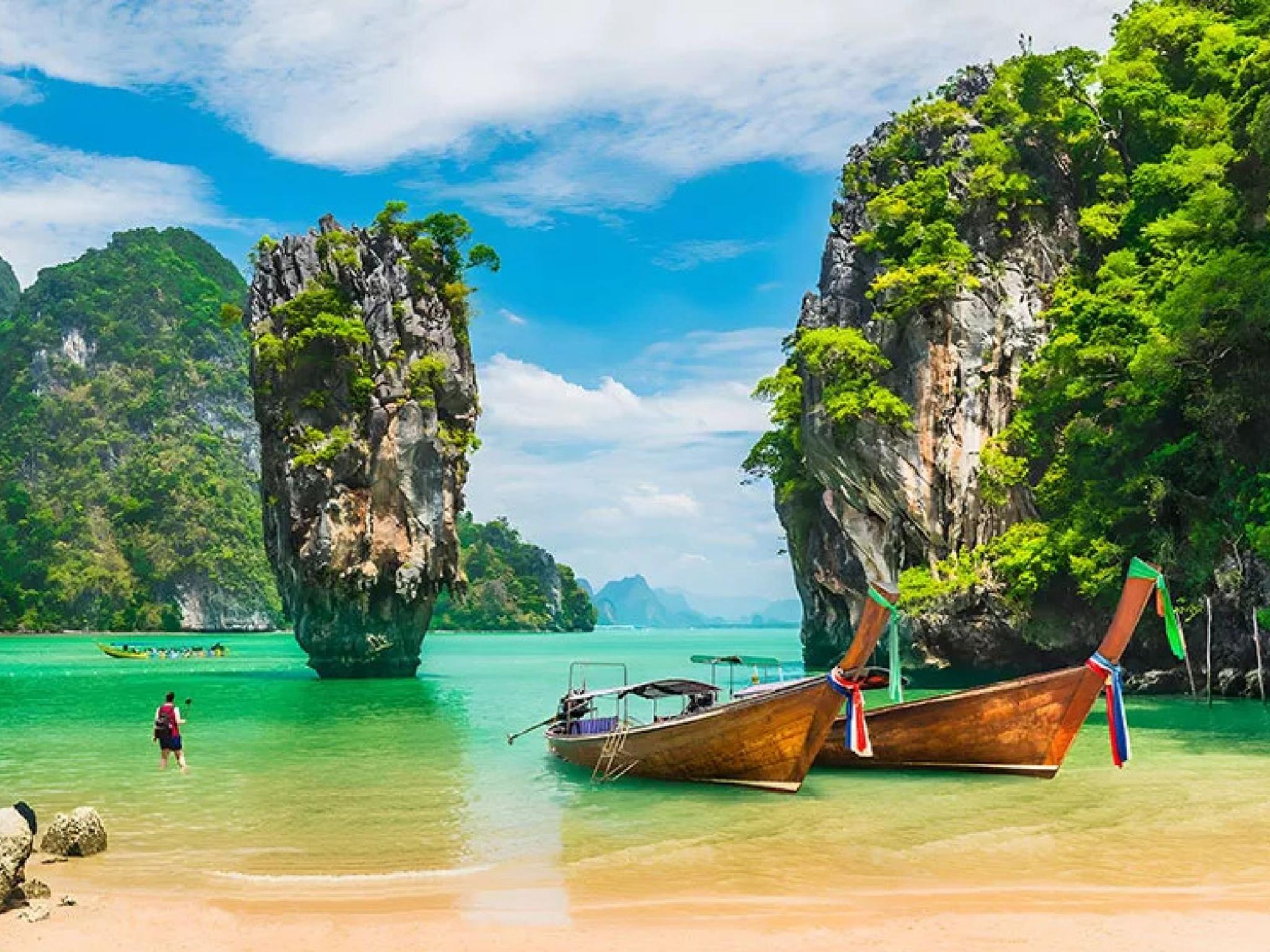 Krabi to James Bond Island & Phang Nga Bay by Longtail Boat