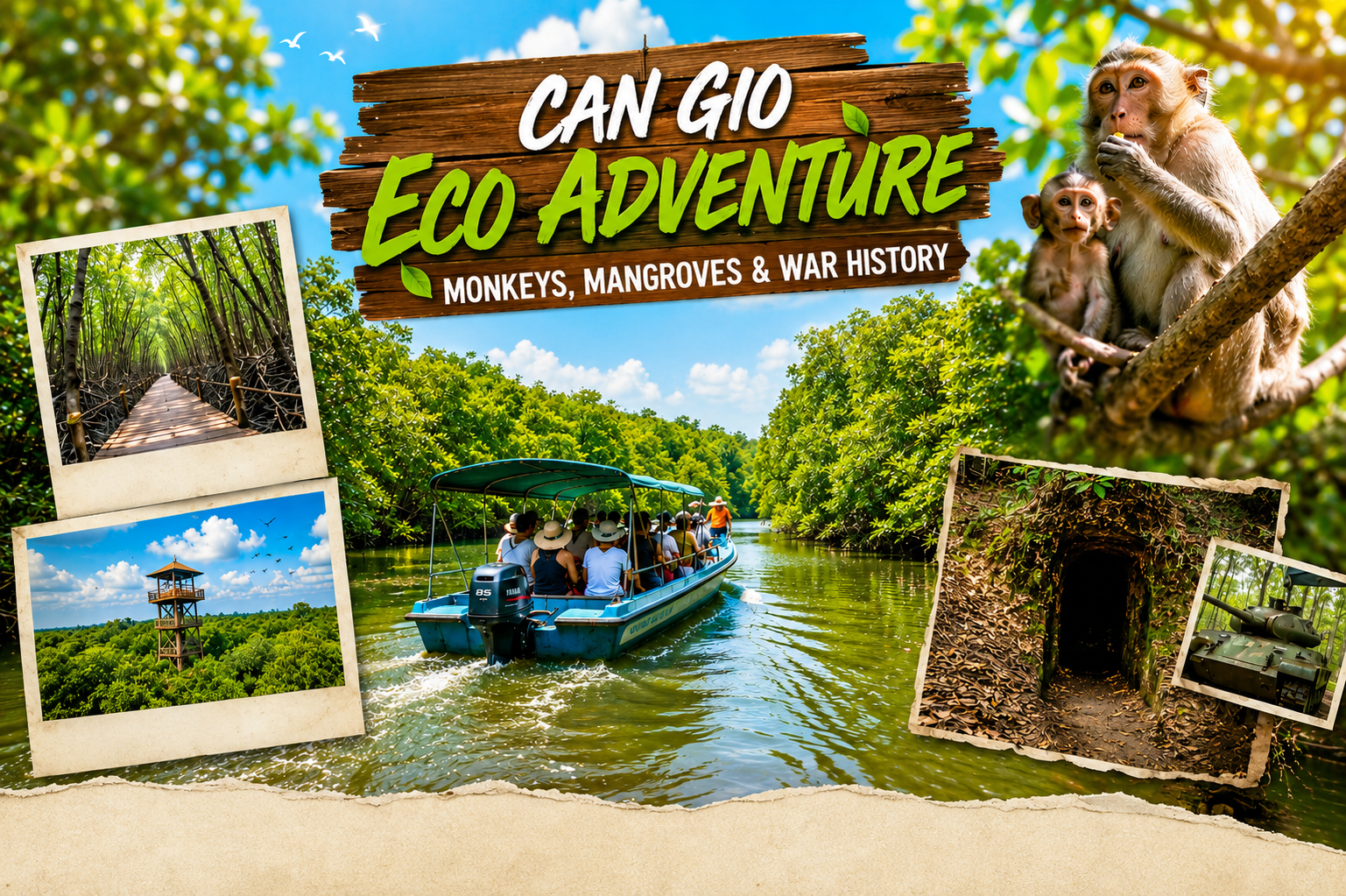 Can Gio Mangrove & Wildlife Day Trip