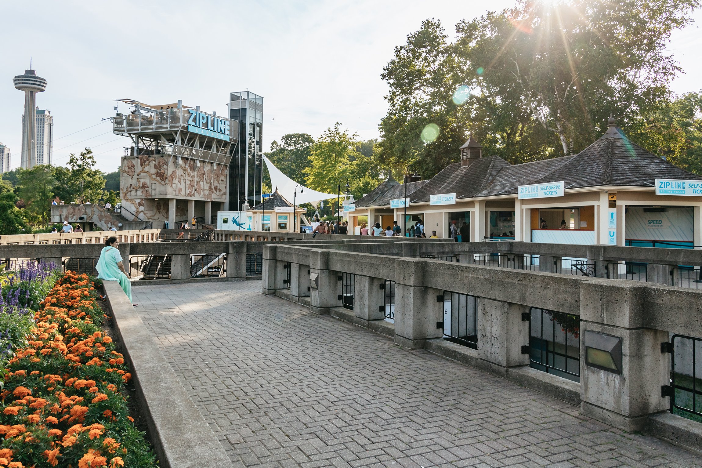Niagara Falls, Canada: Zipline to The Falls